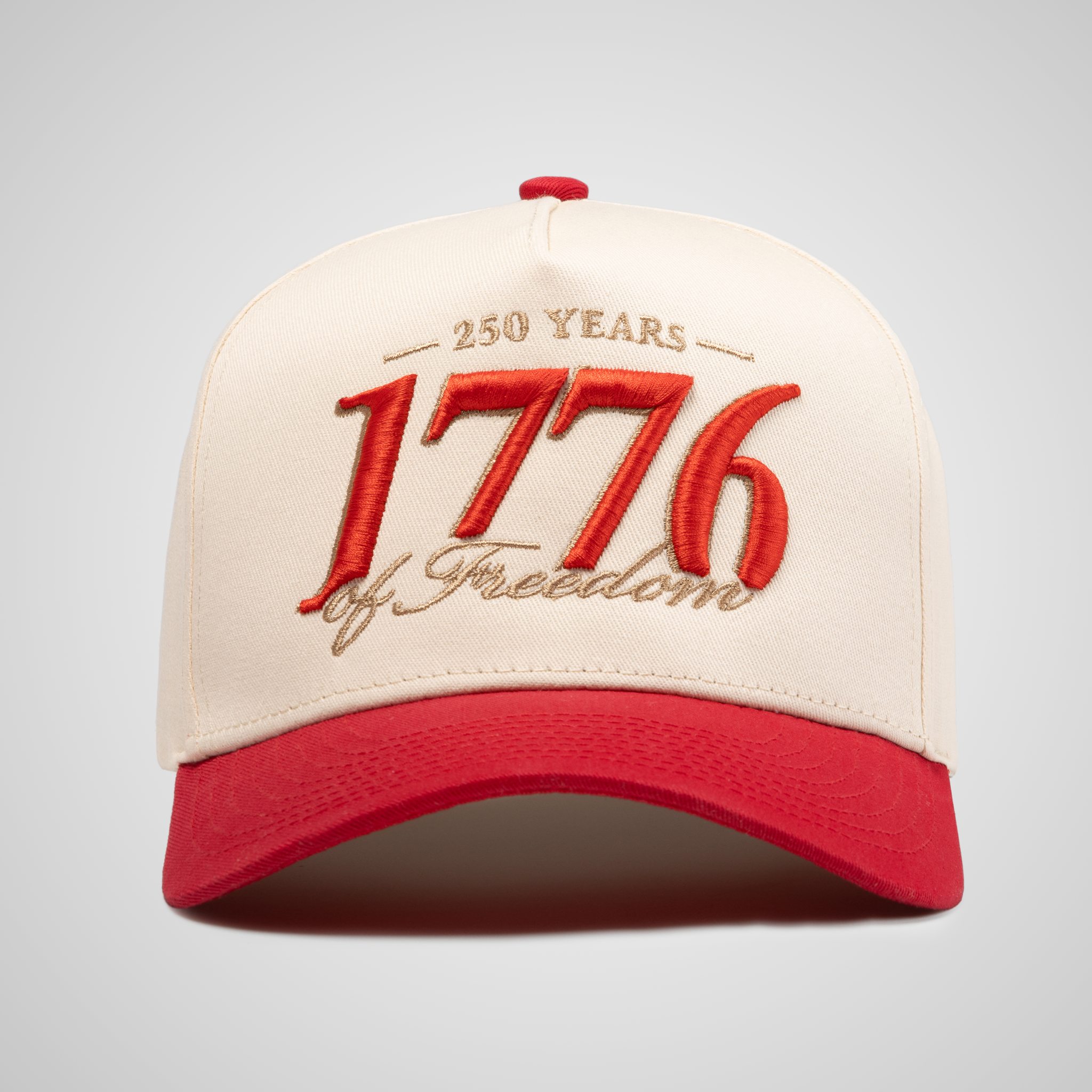 1776 Retro Hat | Beige/Red