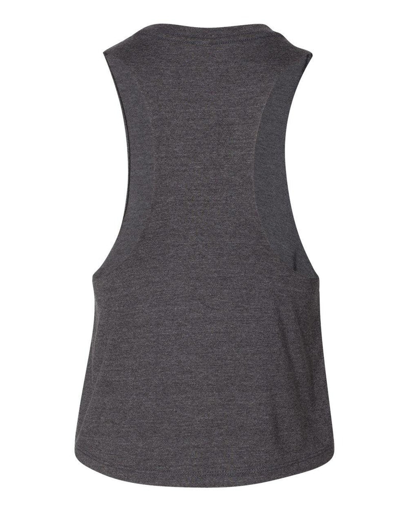 Womens Idaho Cropped Muscle Tank - Idaho Livin