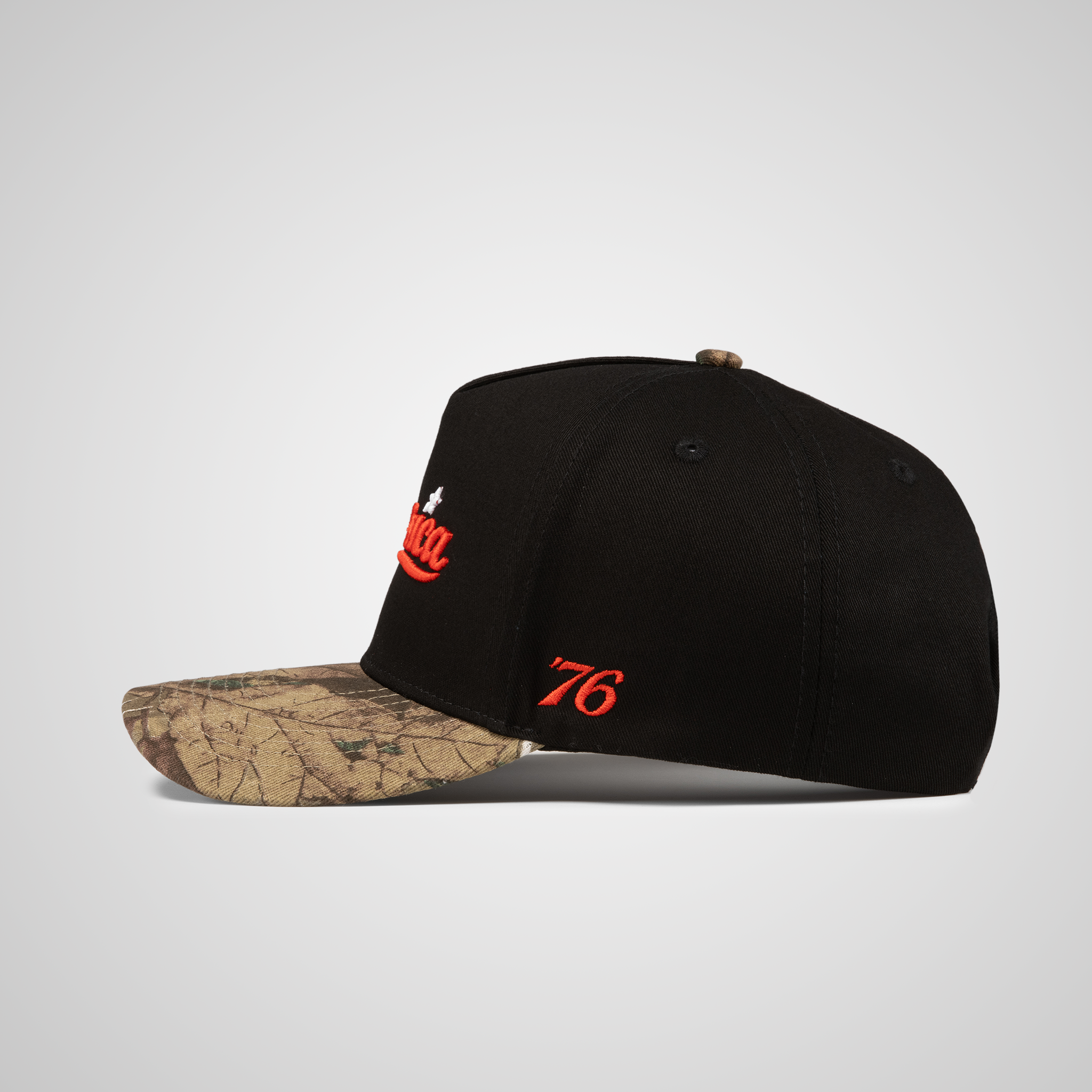 America Retro Hat | Black Camo