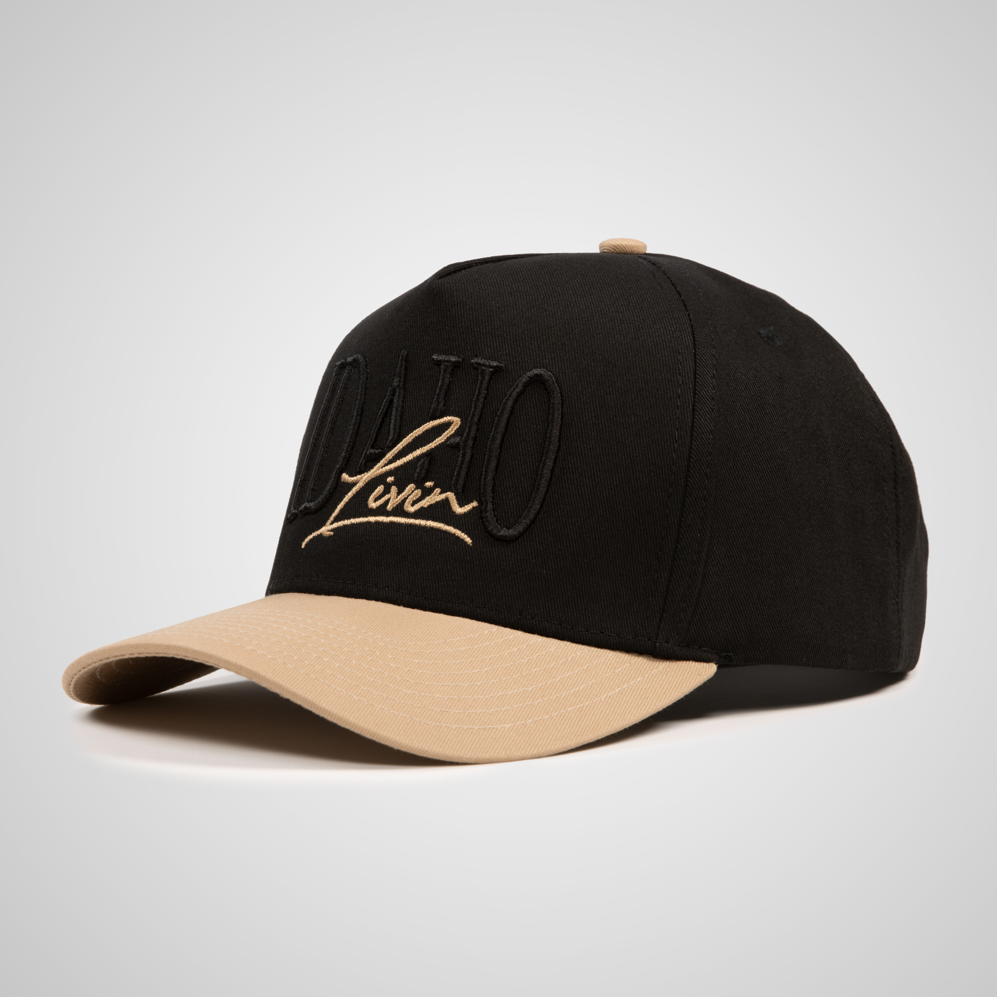 Idaho Script Retro - Black/Khaki | Khaki