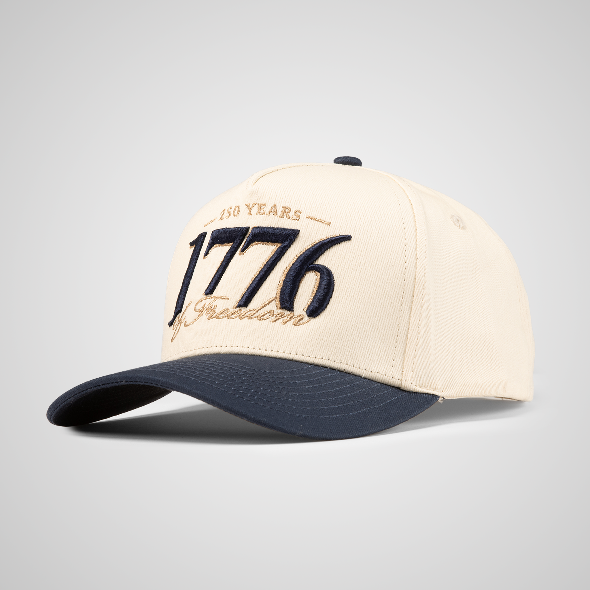 1776 Retro Hat | Beige/Navy