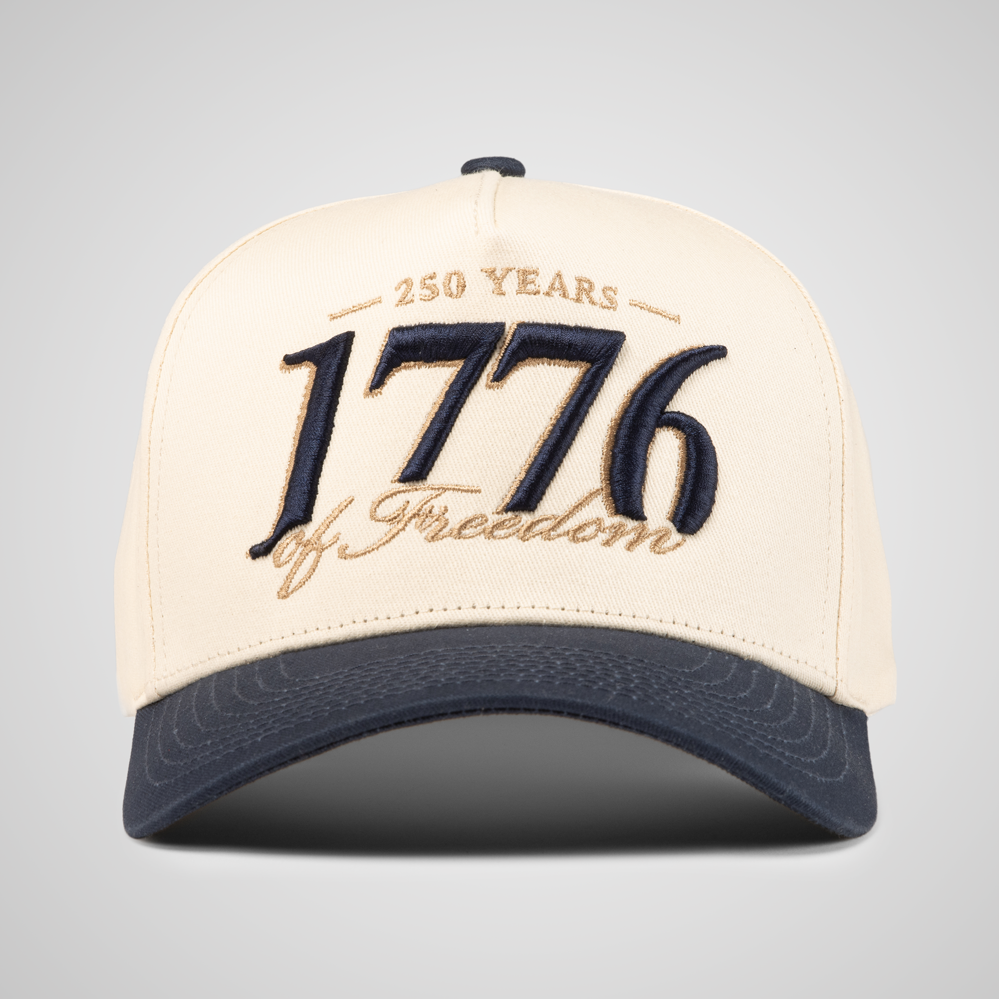 1776 Retro Hat | Beige/Navy