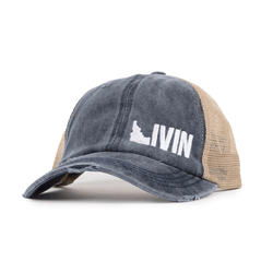 Women's Distressed Ponytail Hat - Idaho Livin