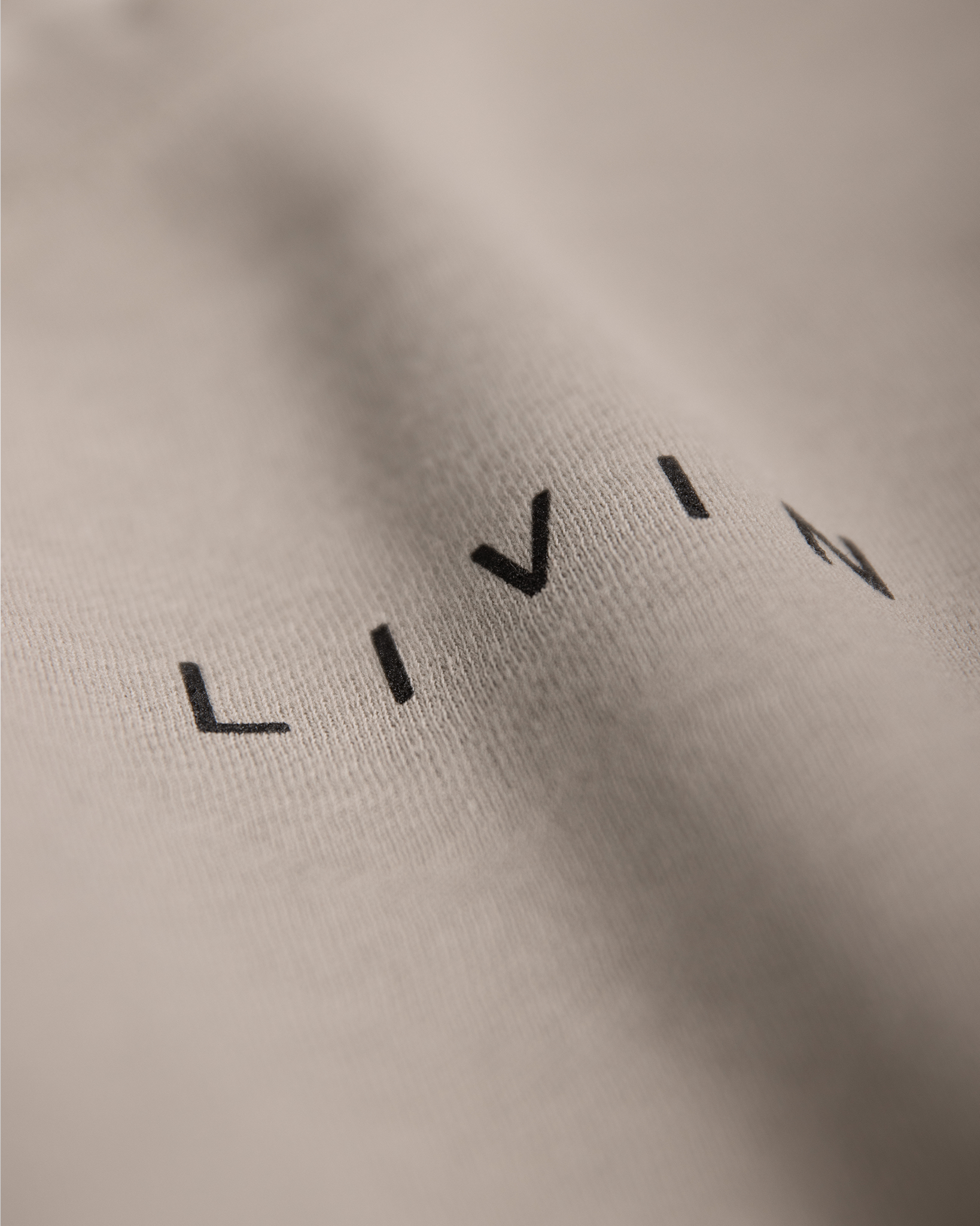 Branded Heavyweight Crewneck | Stone