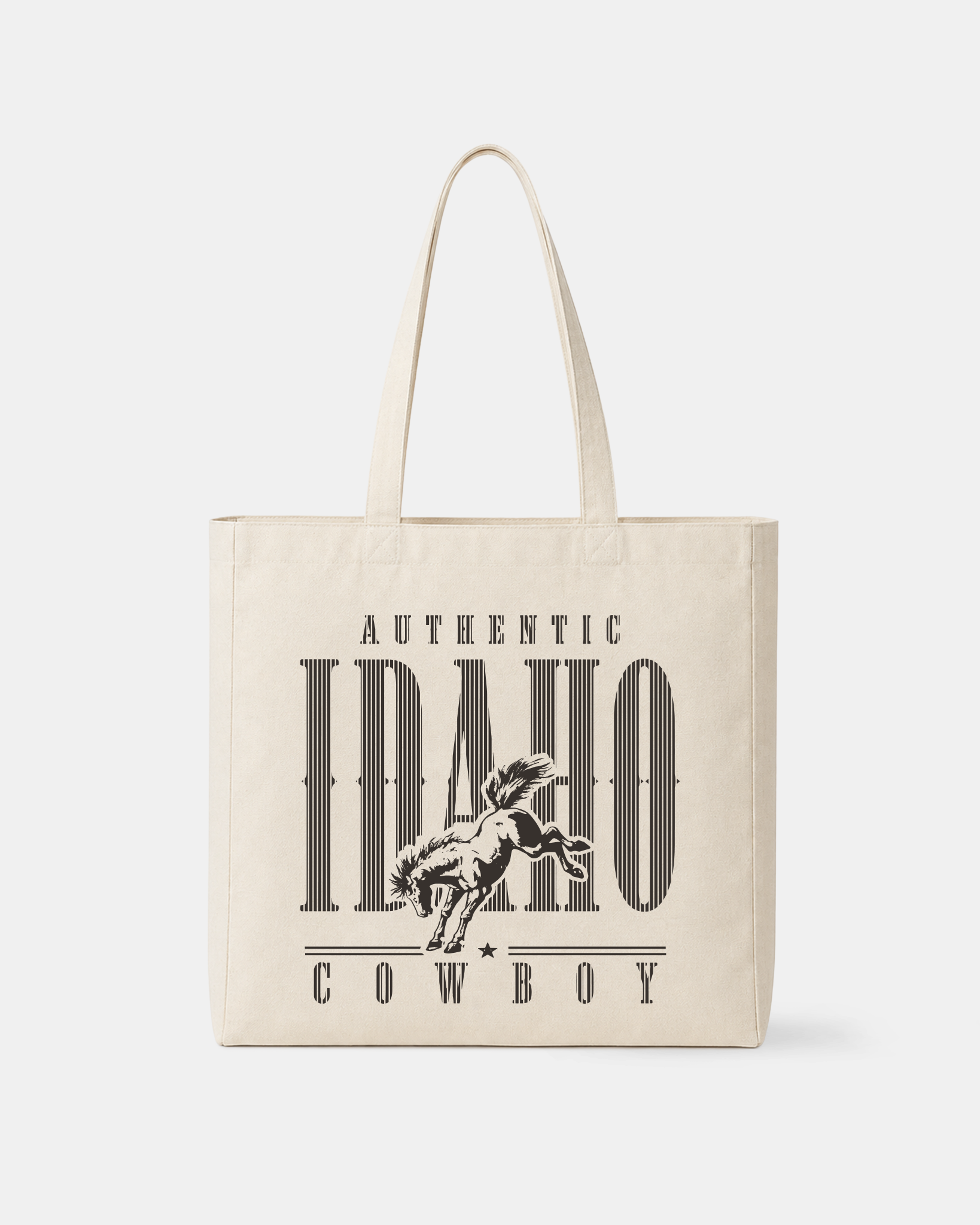 Authentic Idaho Cowboy Tote