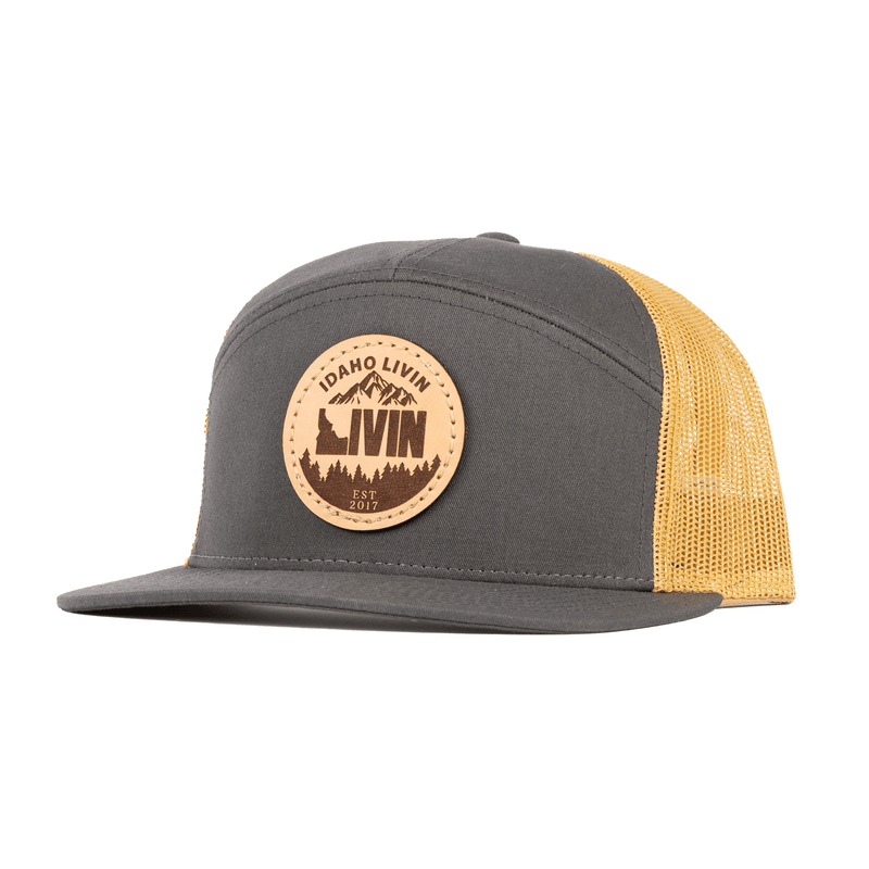 7 Panel Patch Hat - Idaho Livin