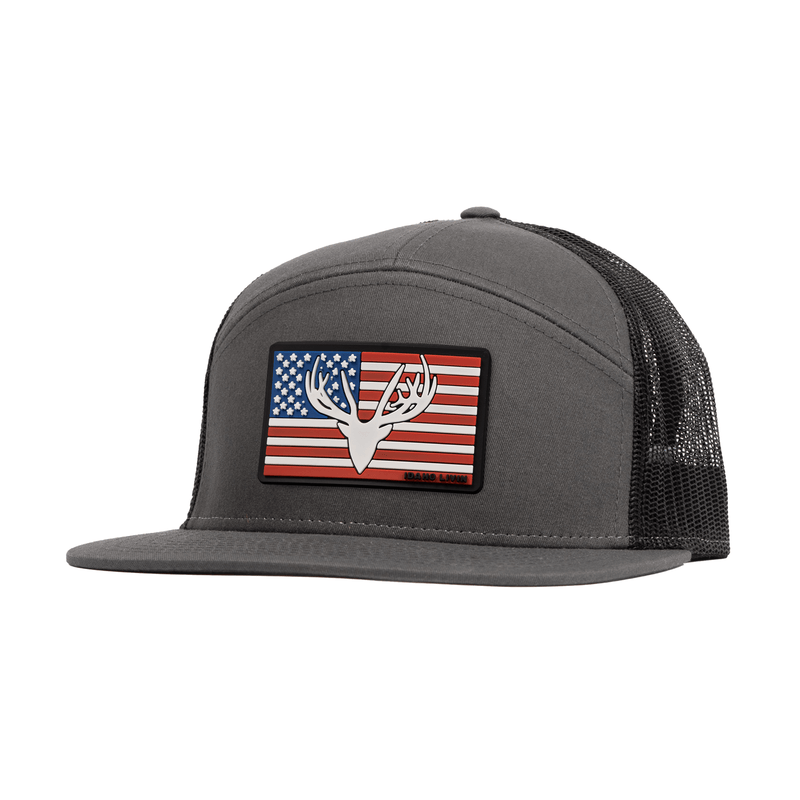 Elk Flag 7 Panel Hat