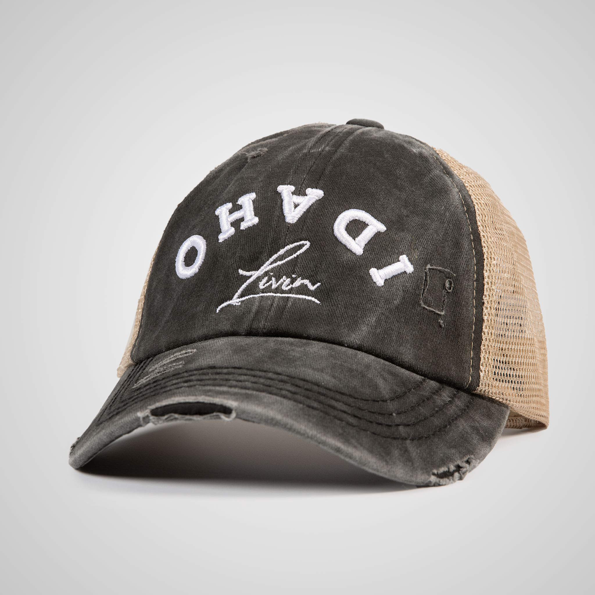 Upside Down Ponytail hat