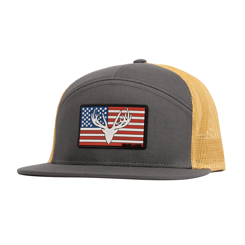 Elk Flag 7 Panel Hat