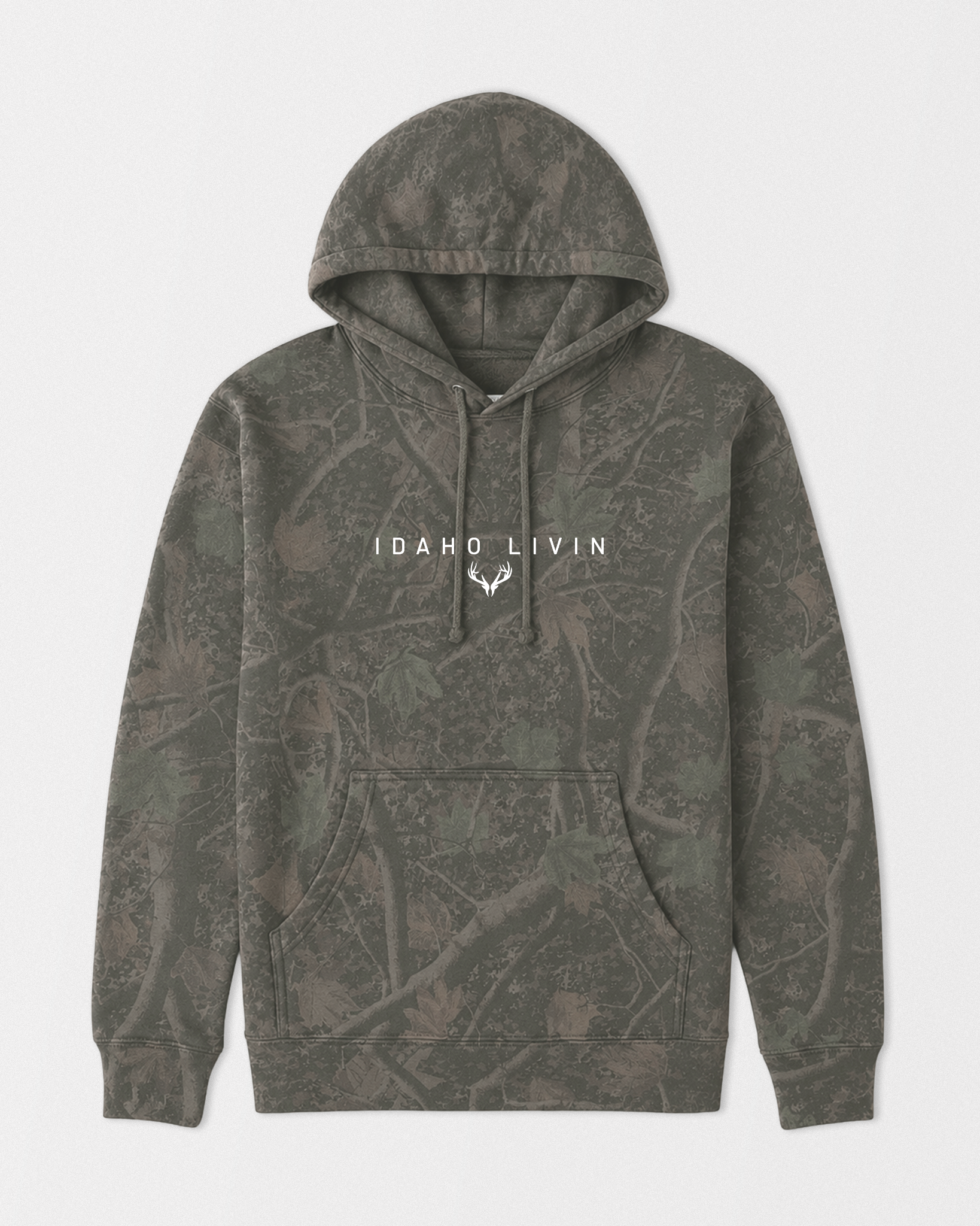 Dark Camo Heavyweight Hoodie