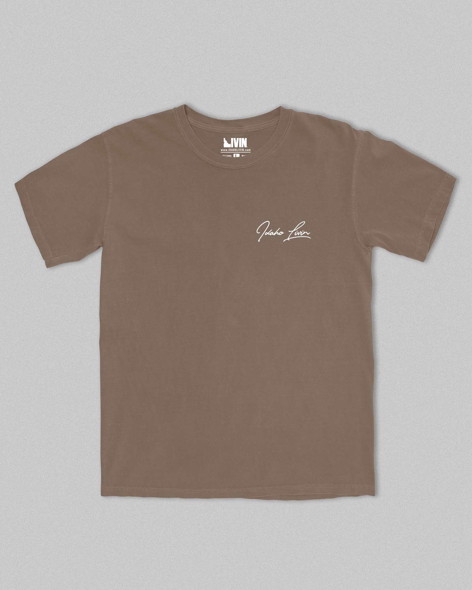 Unisex Heavyweight Blue Bird T-Shirt | Espresso