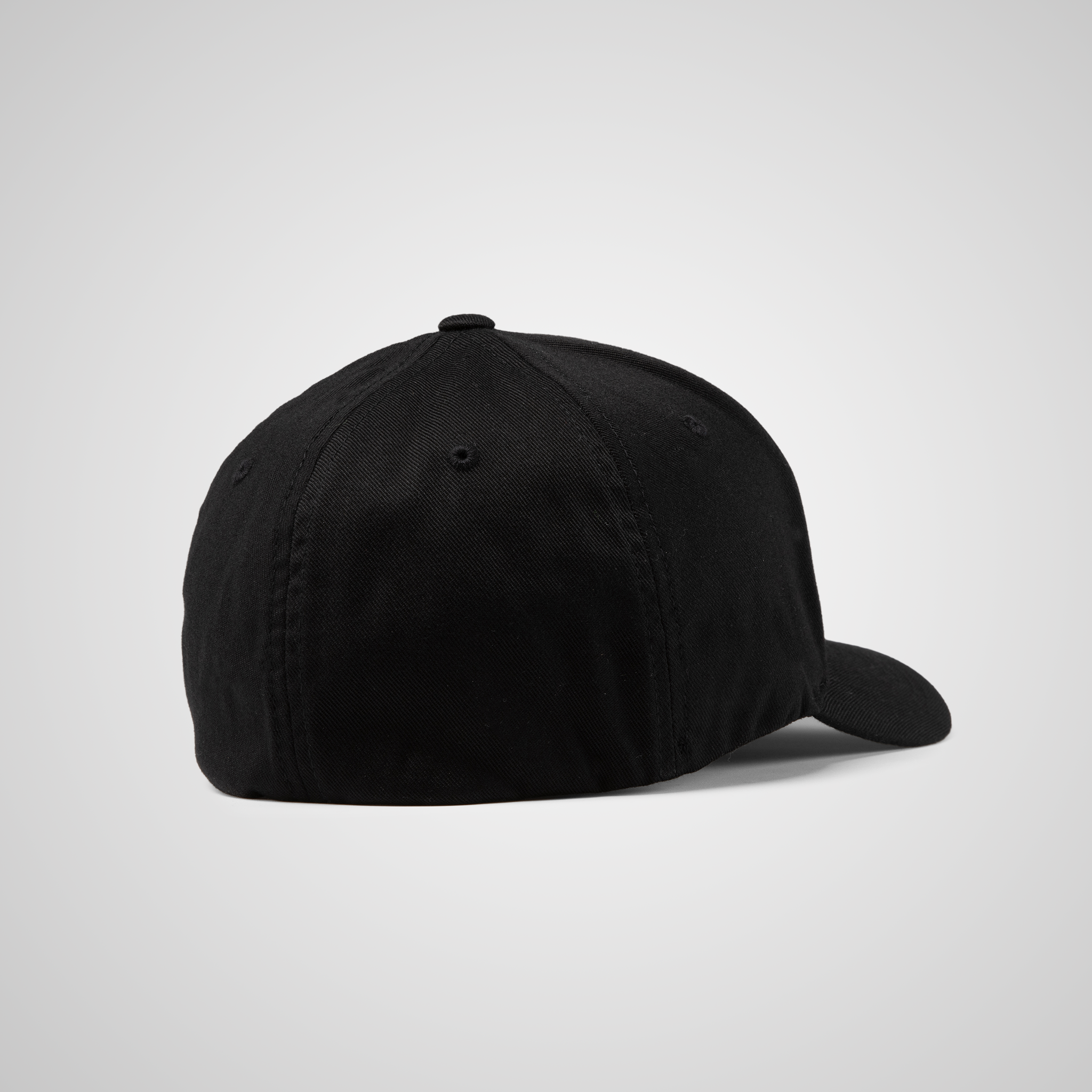 Elk Woven Patch FullBack Flexfit Patch Hat | Black
