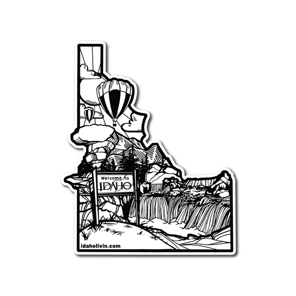 Idaho Sticker - Idaho Livin