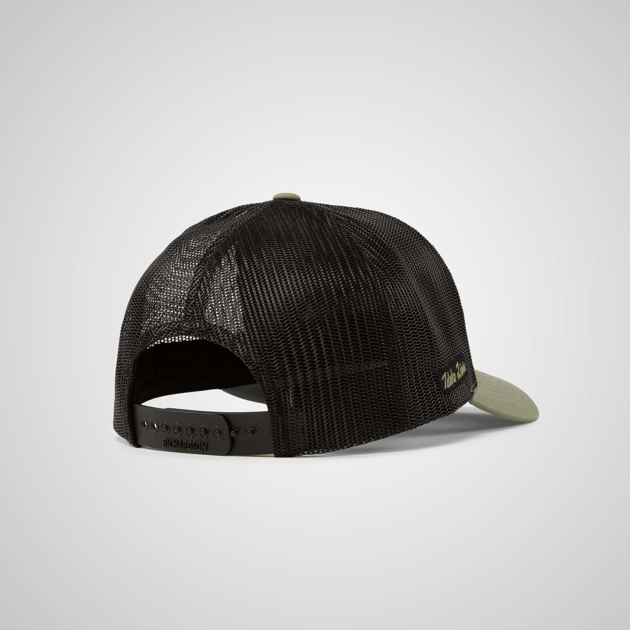 Low Profile Peak Trucker Hat | Loden/Black