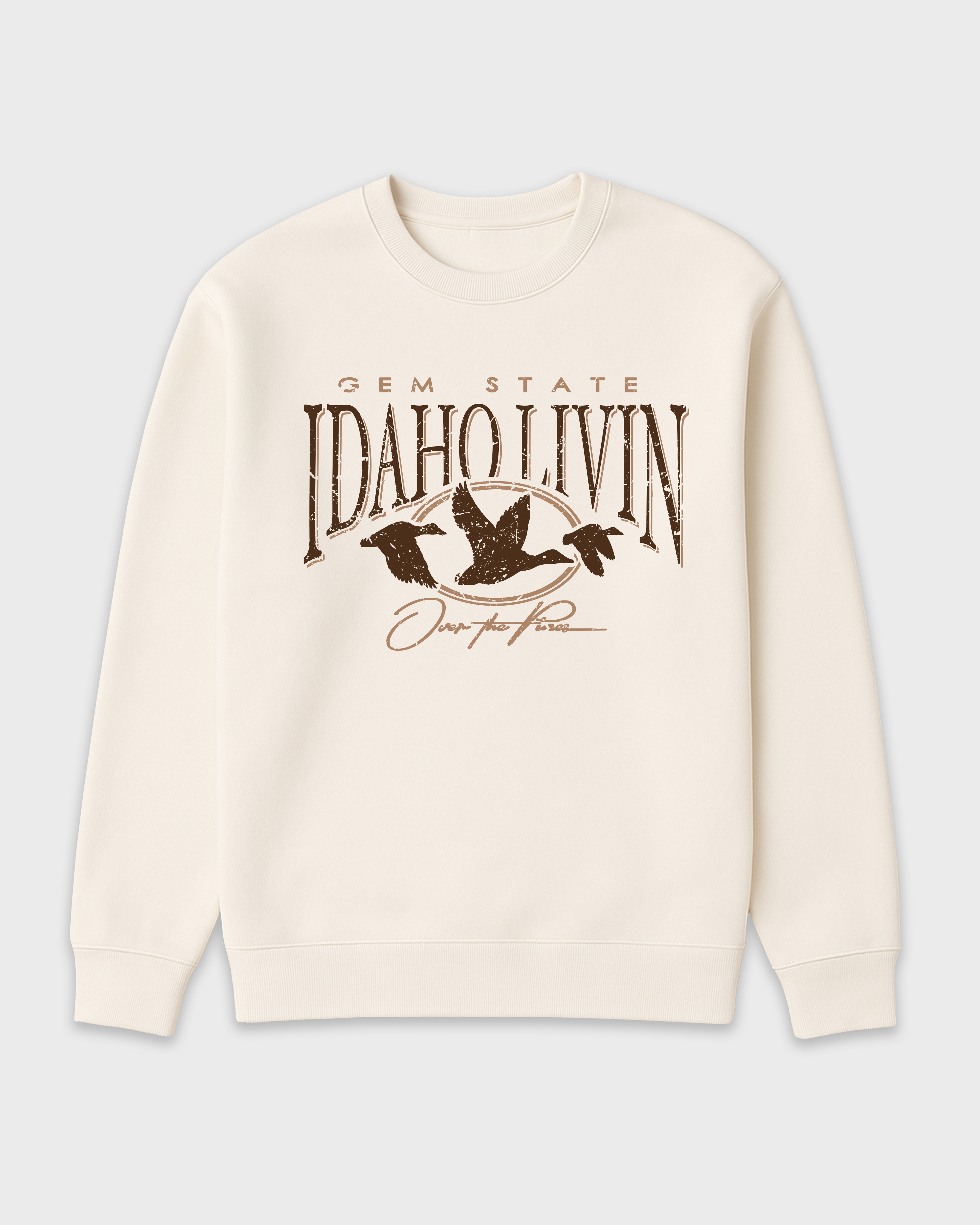 Over The Pines Heavyweight Crewneck