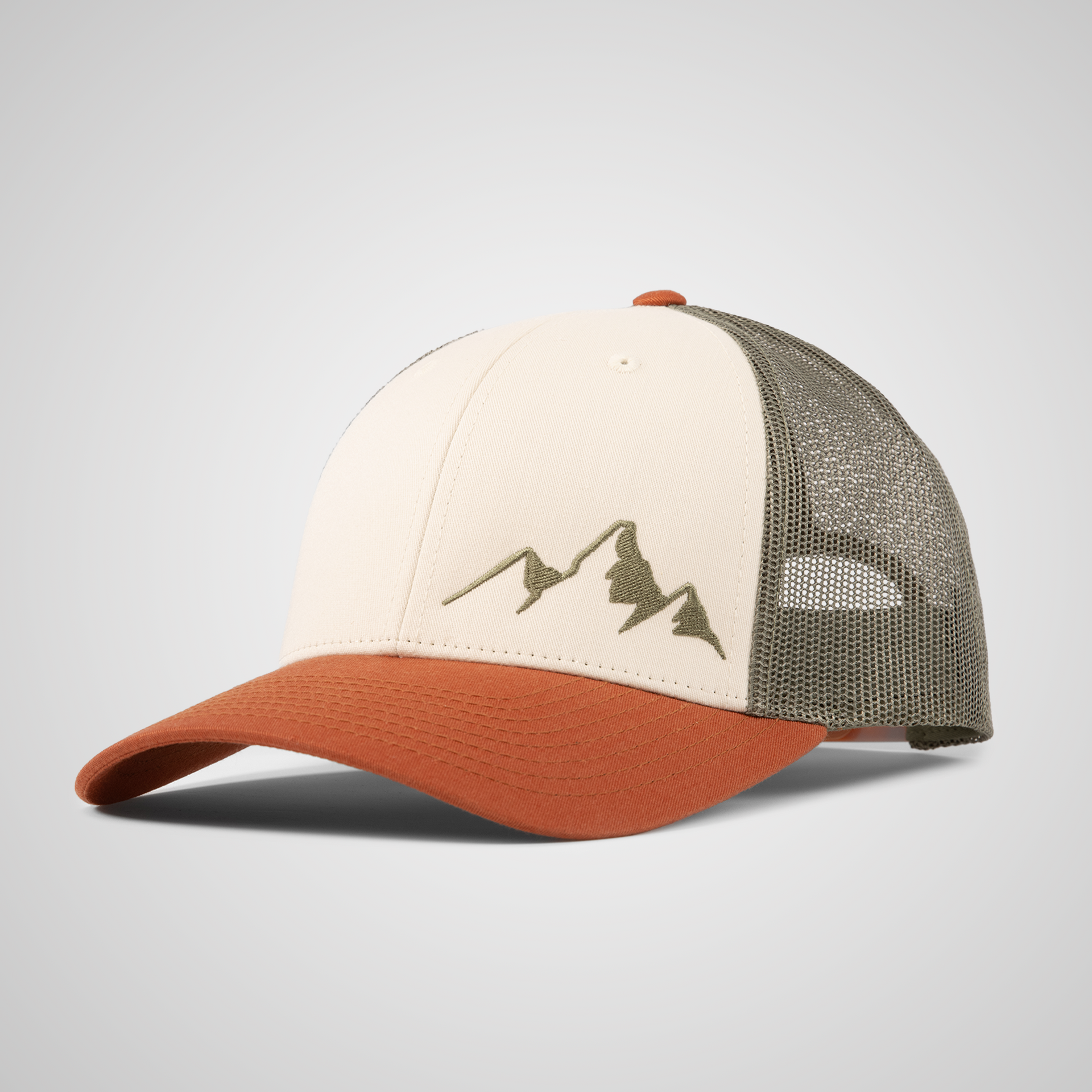 Idaho Livin: Mountain Peak Trucker Hat – Low Profile - NEW