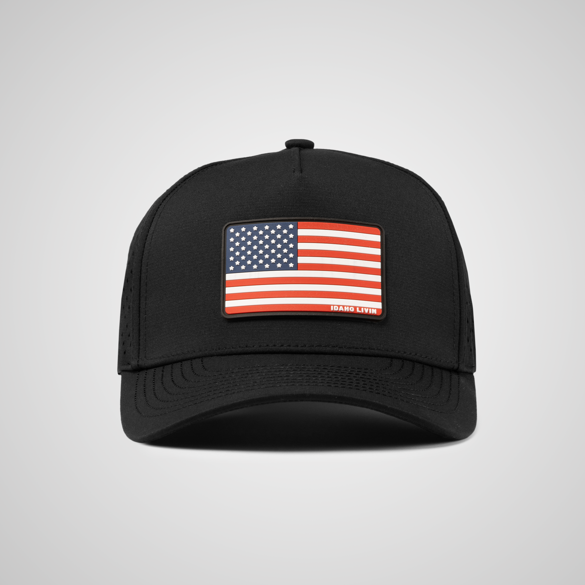 American Flag Patch Waterproof Performance Hat