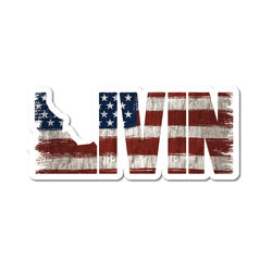 Patriot Sticker - Idaho Livin