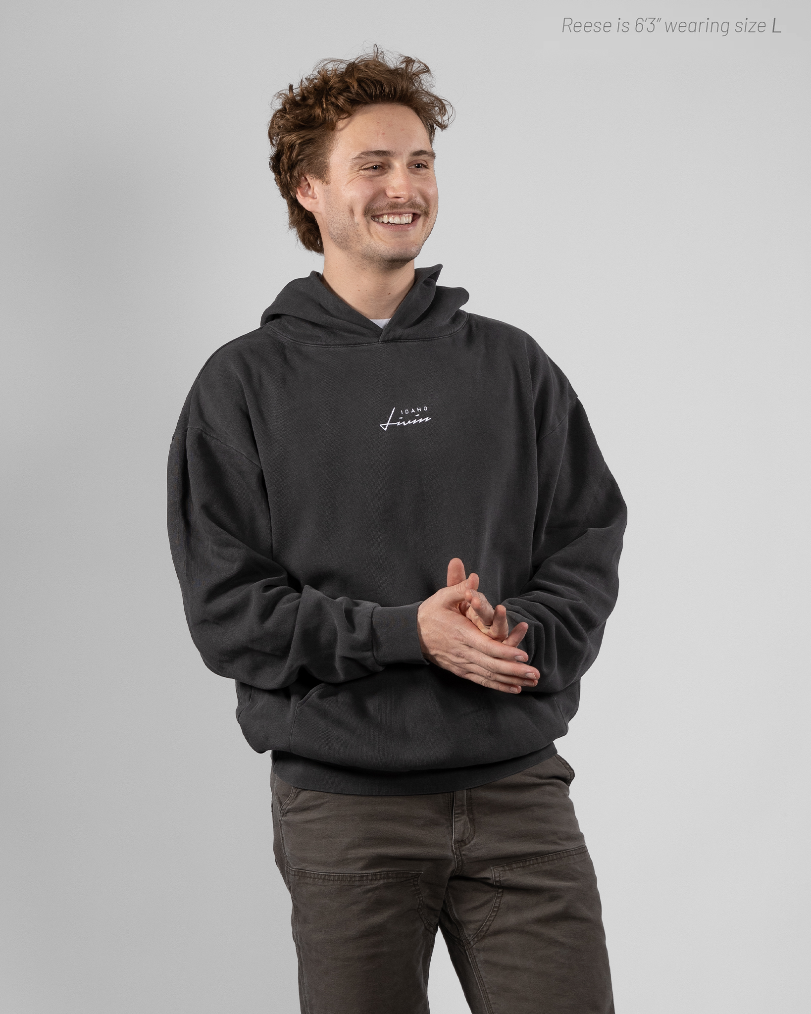 Avenue Branded Hoodie | Pigment Black