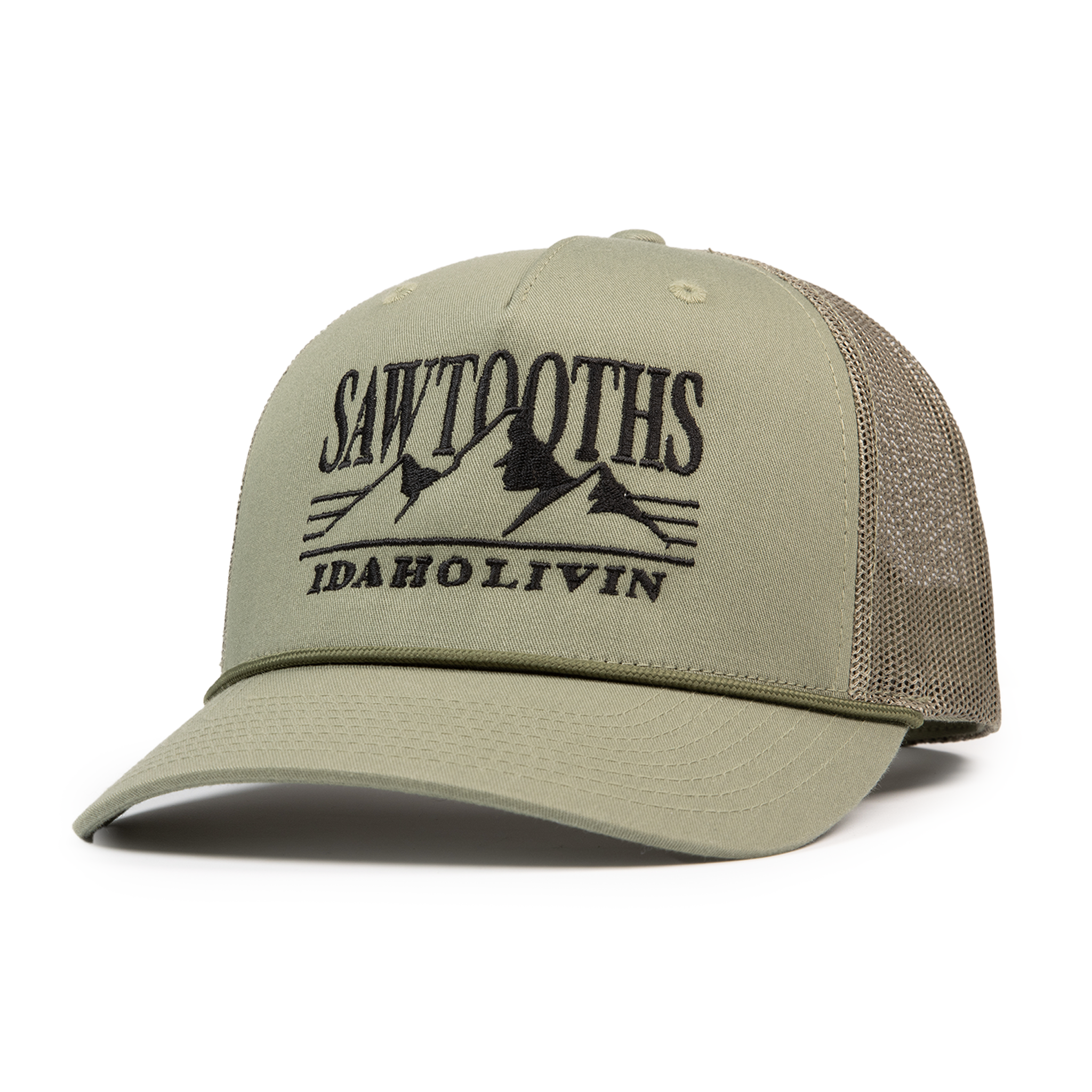 Sawtooth Rope Trucker Hat