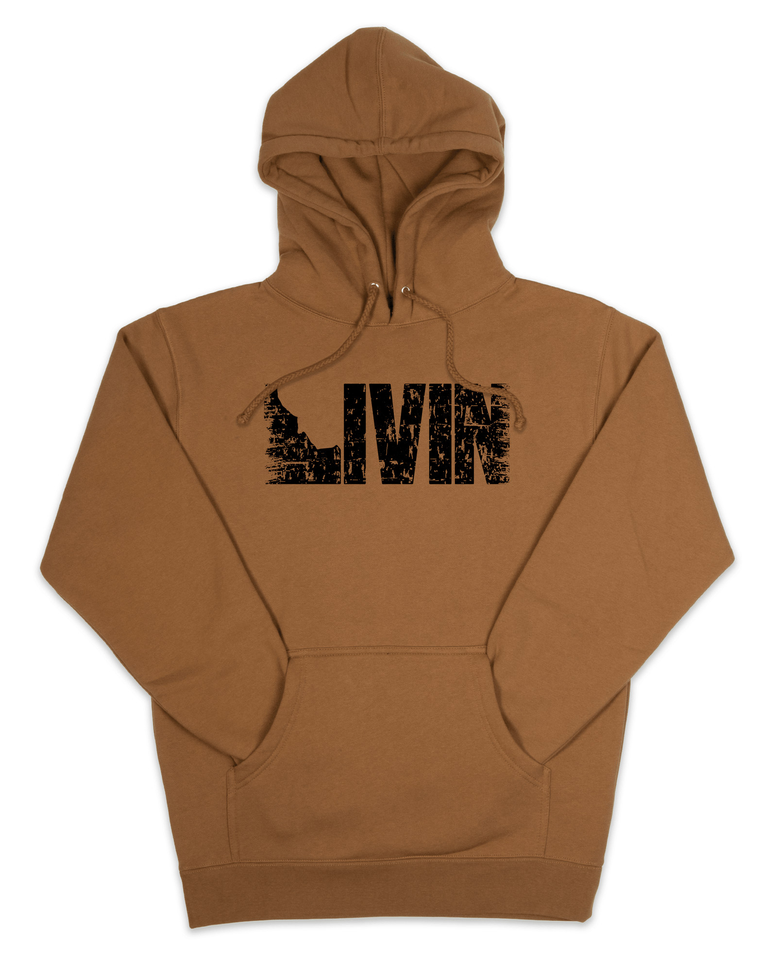 Oversized Distressed Hoodie