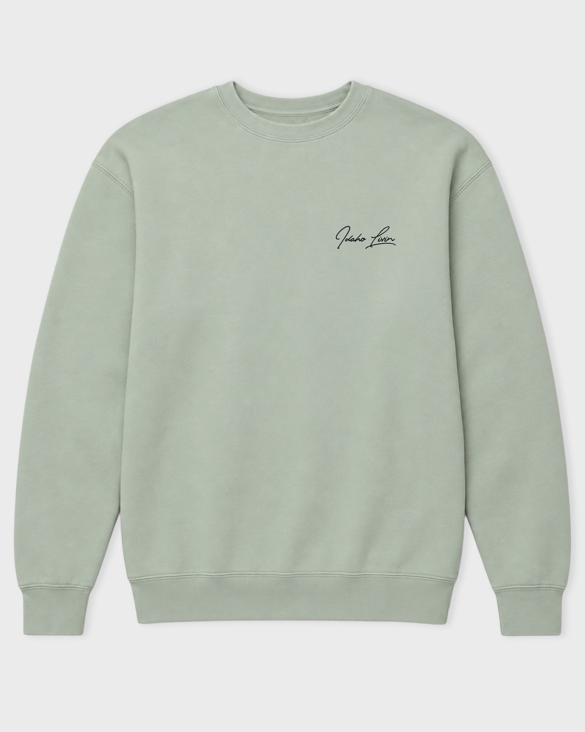 Sawtooth Heavyweight Crewneck | Sage