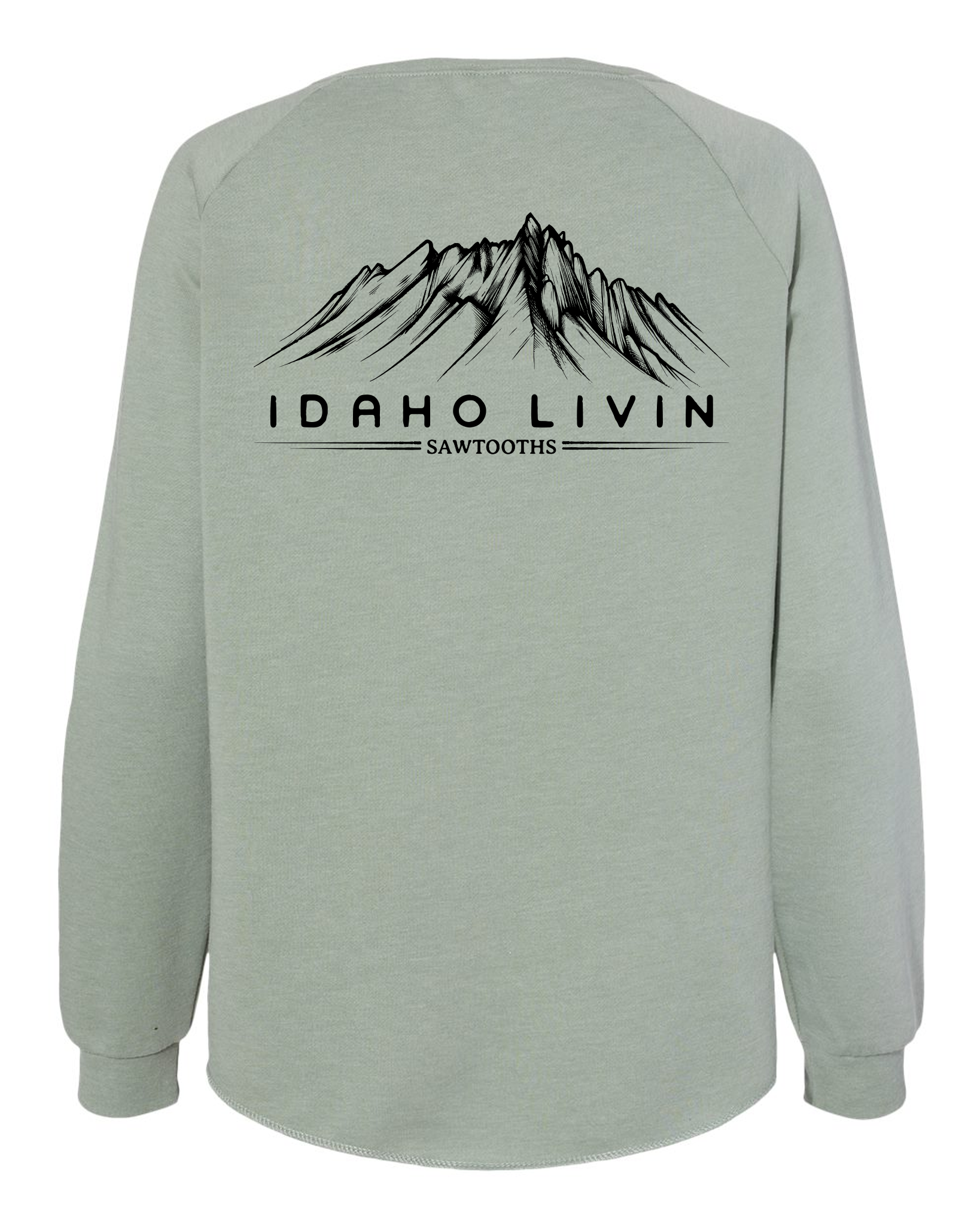 Womens Sawtooth Crewneck