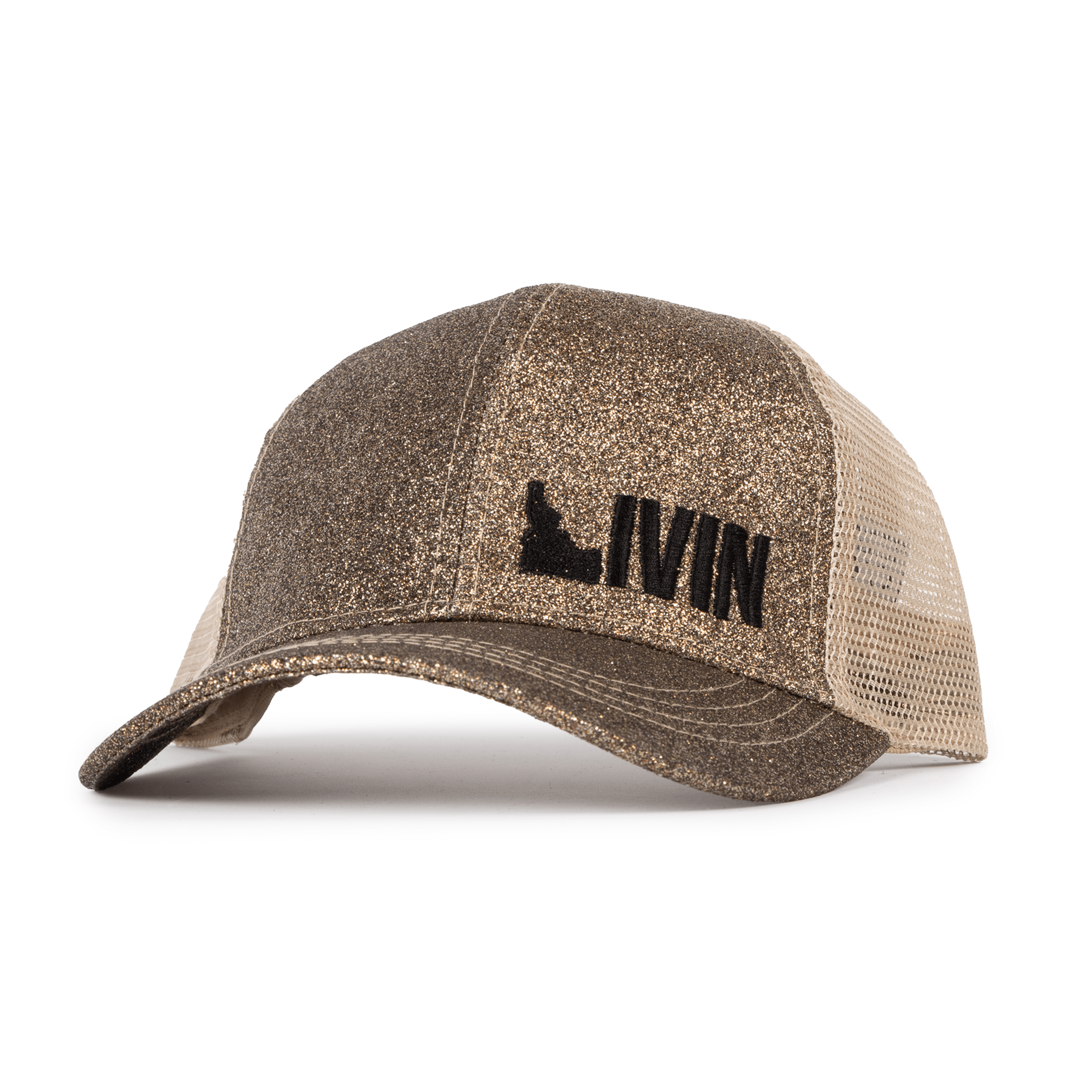 Women's Glitter Ponytail Hat - Idaho Livin