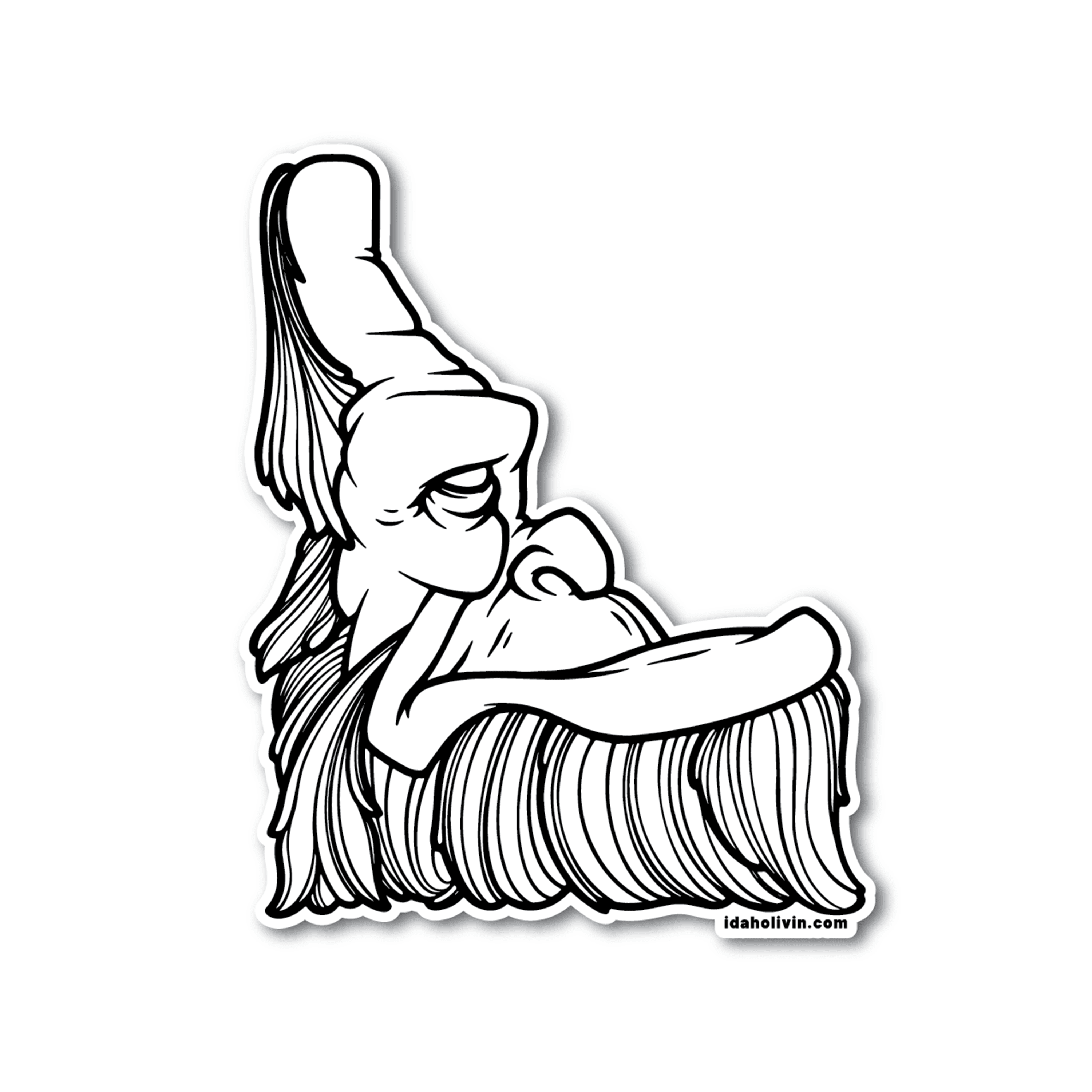 Squatch Sticker