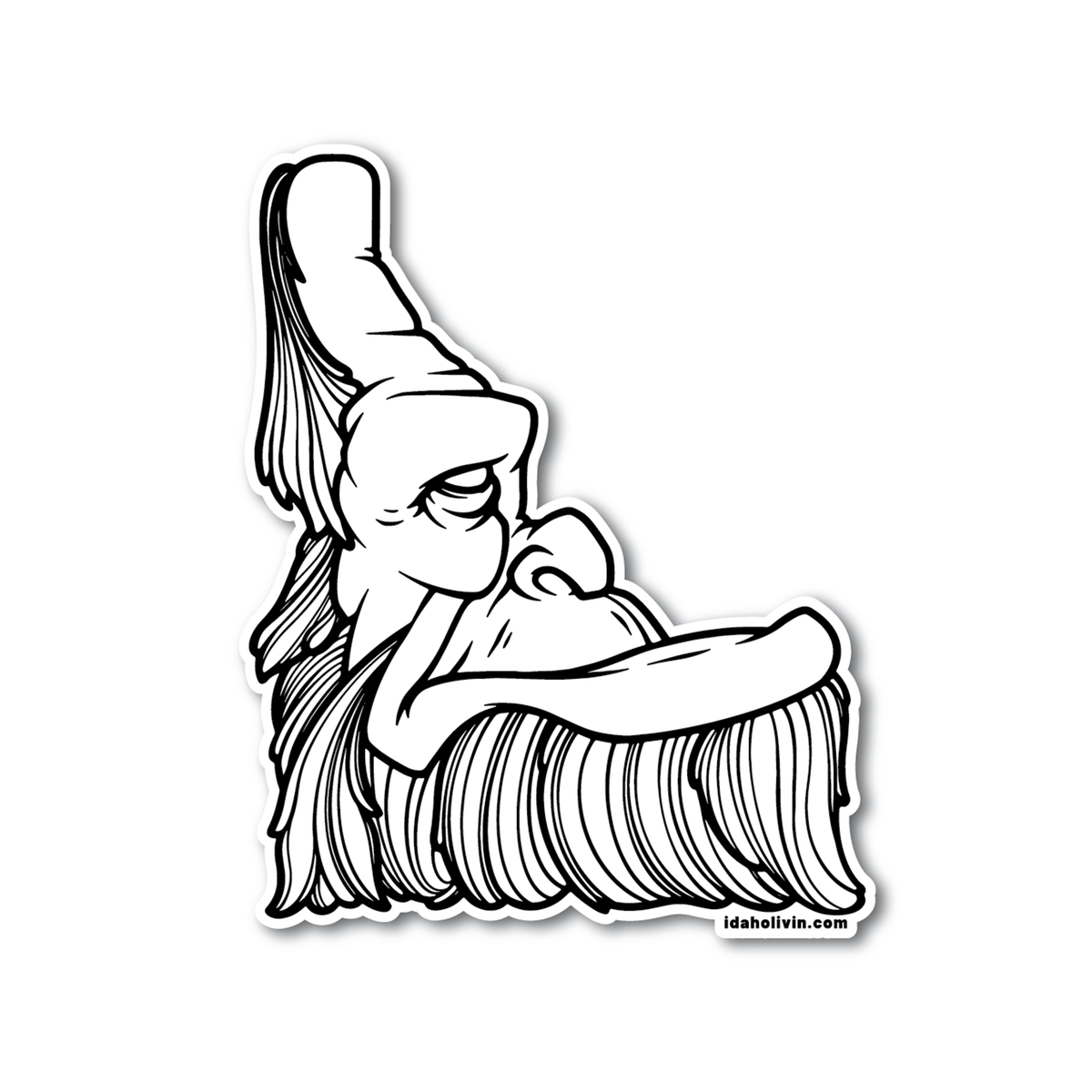 Squatchlet Sticker Squatch Sticker