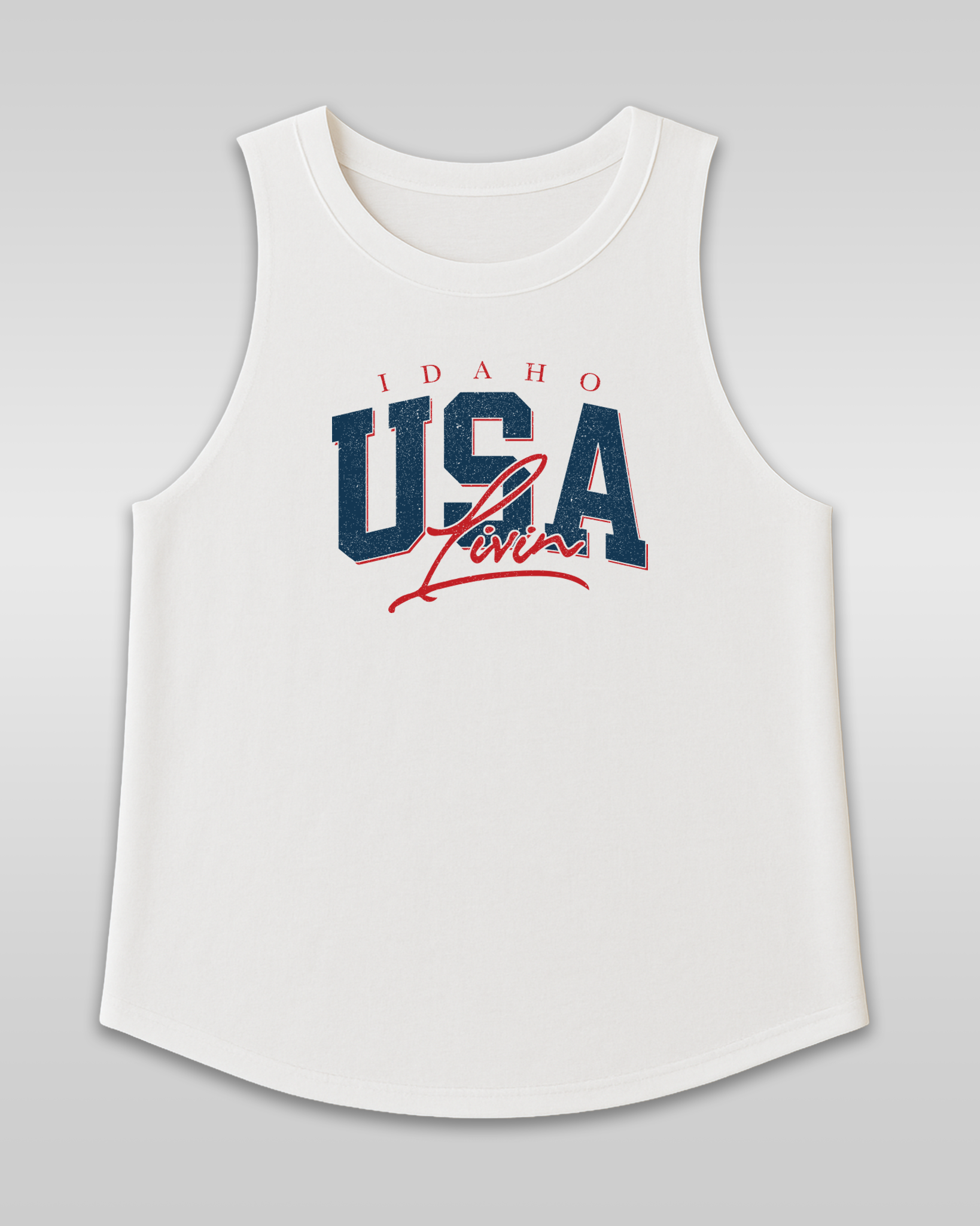 Women's USA Muscle Tank Top