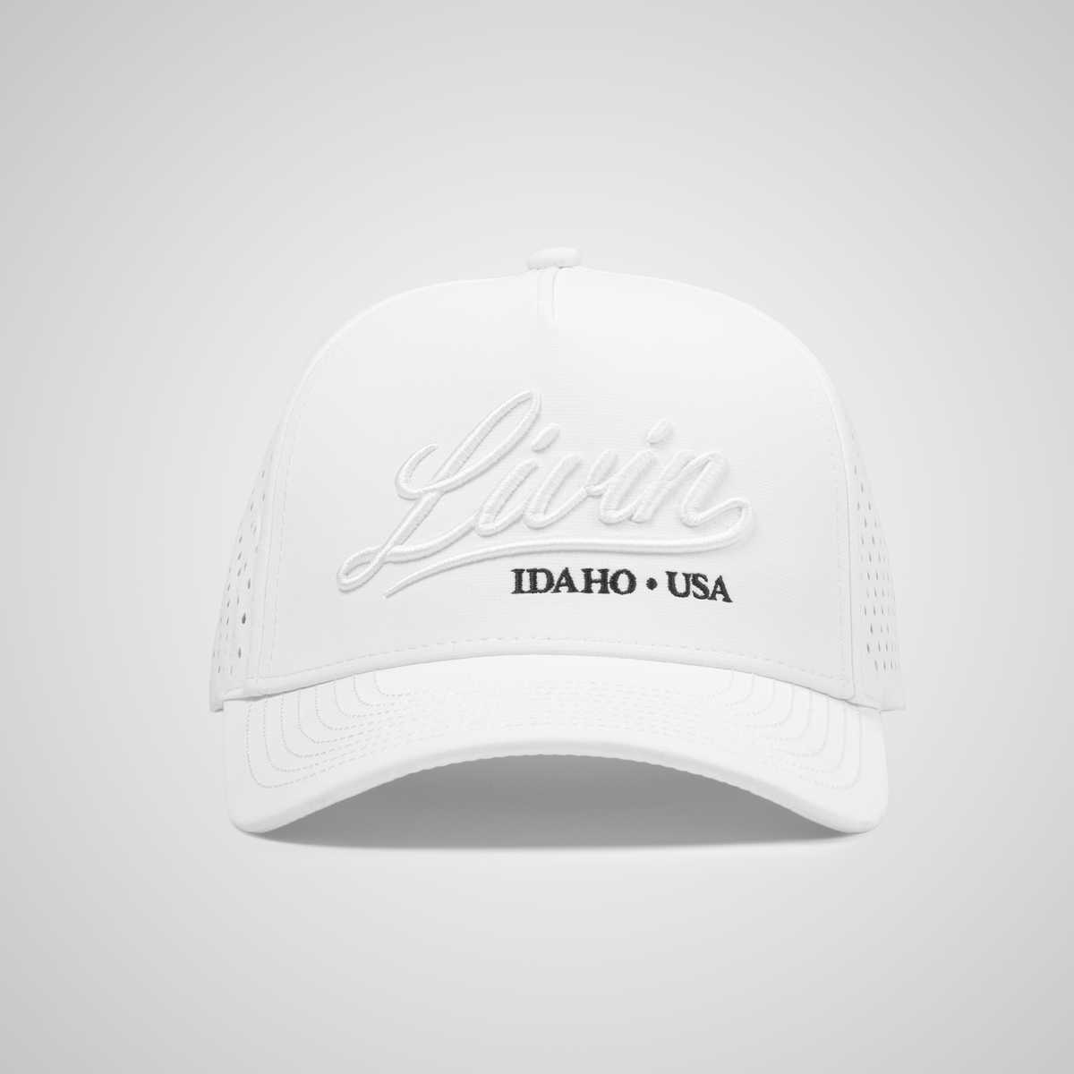 Livin Idaho Waterproof Performance Hat | White