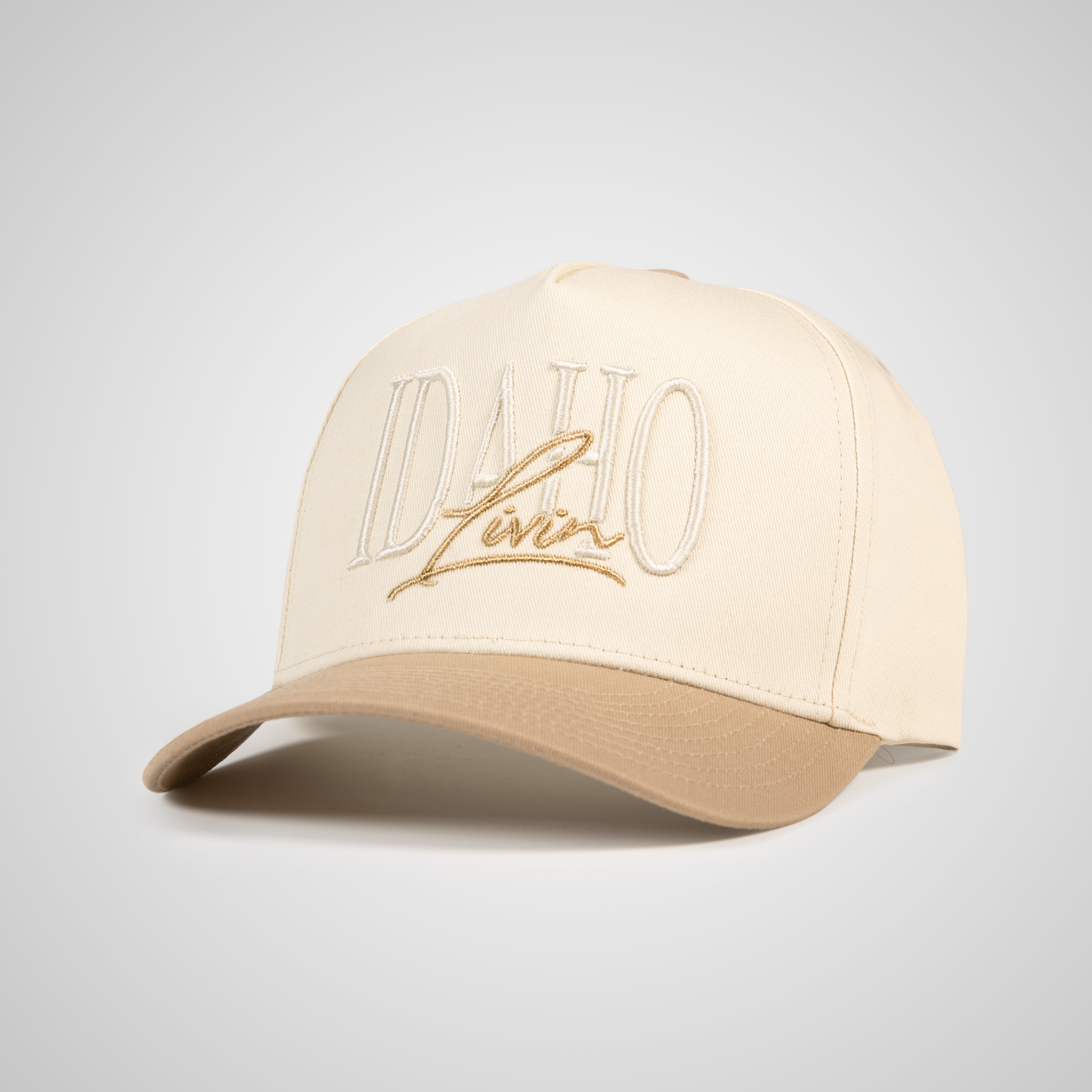 Idaho Script Retro - Beige/khaki