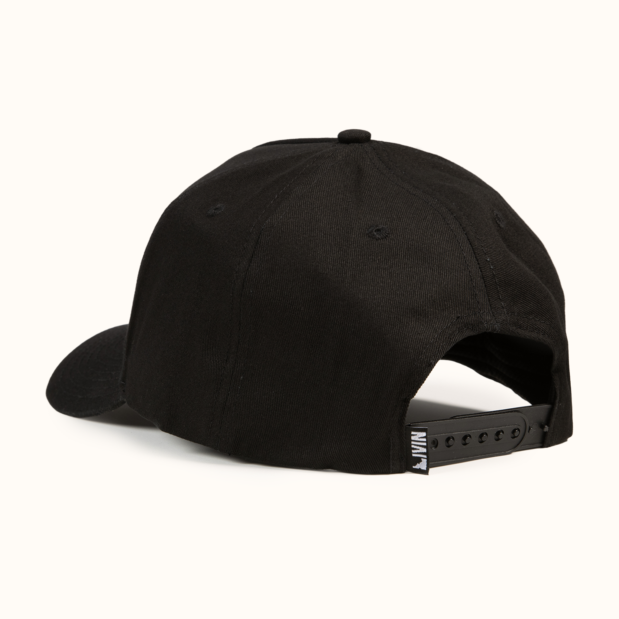 Mountain Peak Retro Hat - Black