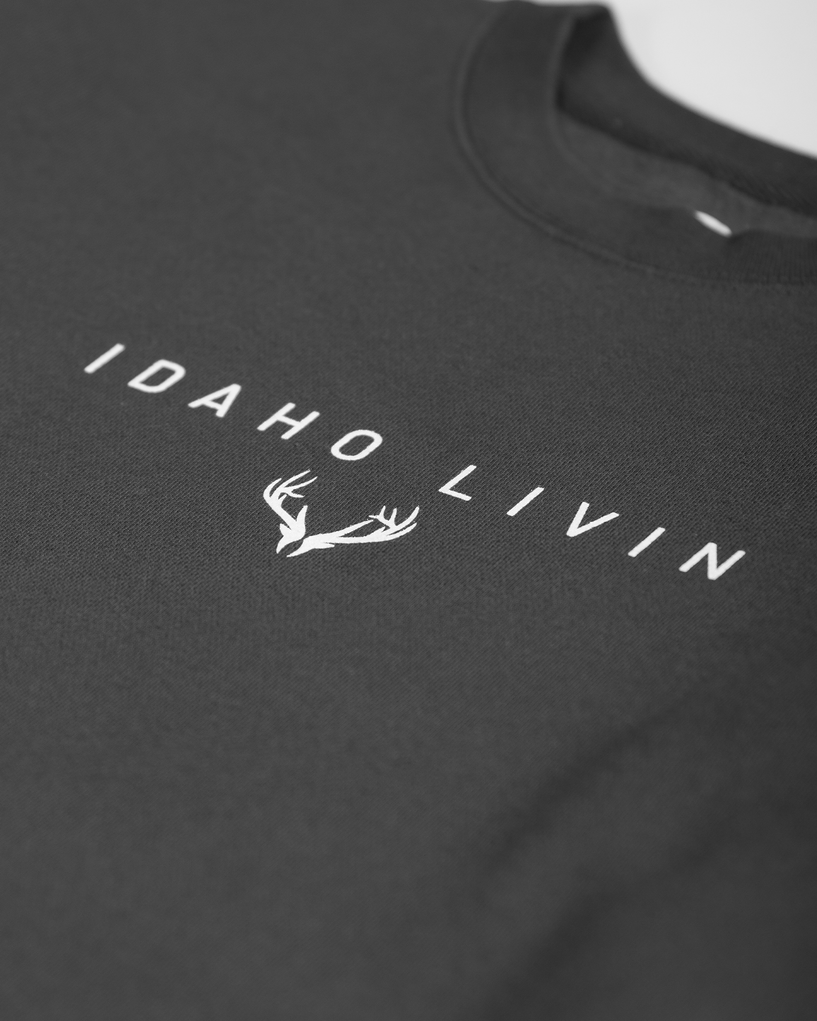 Branded Elk Heavyweight Crewneck | Charcoal