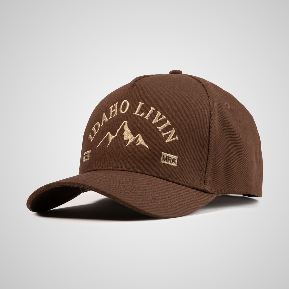 Peak Retro Hat | Dark Brown