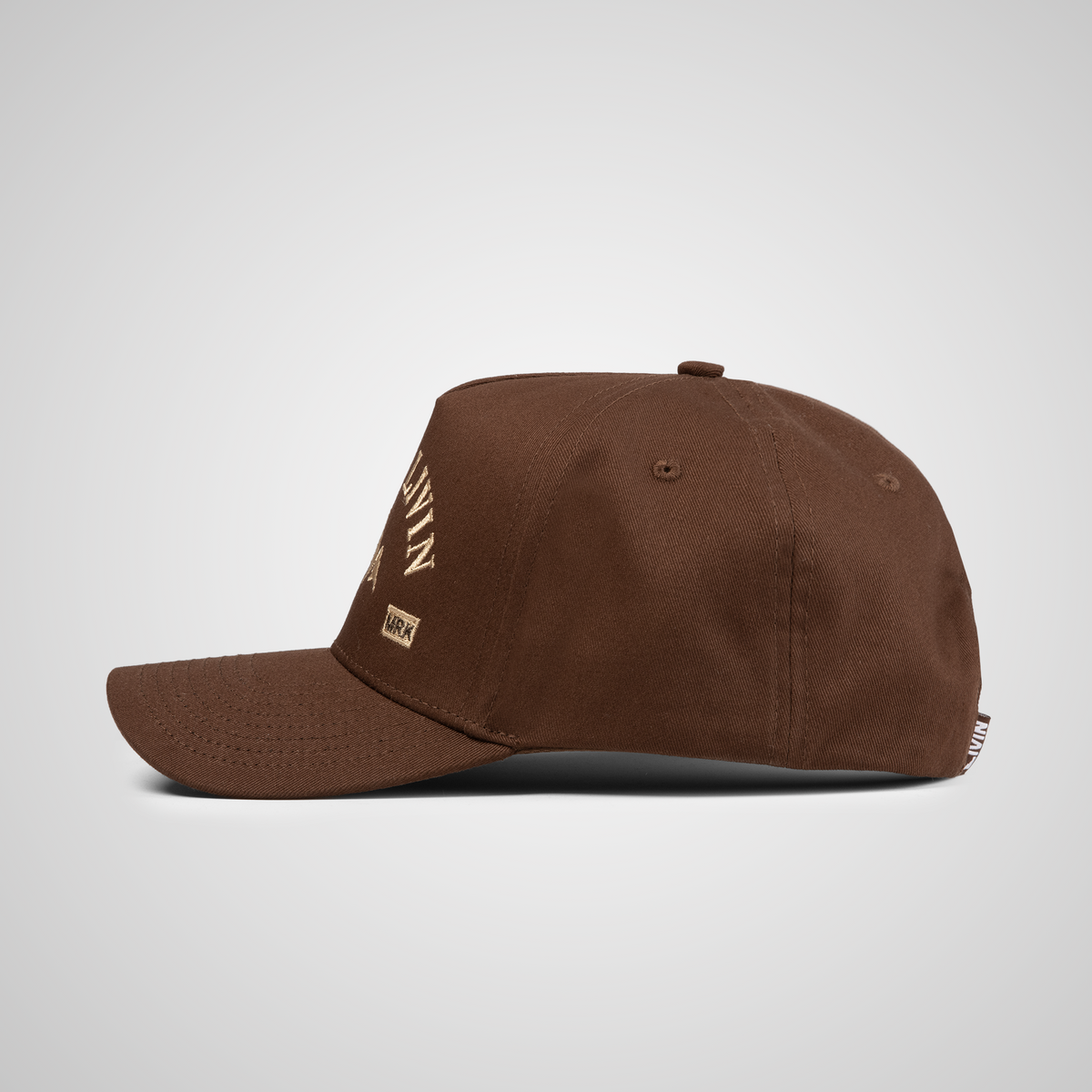 Peak Retro Hat | Dark Brown