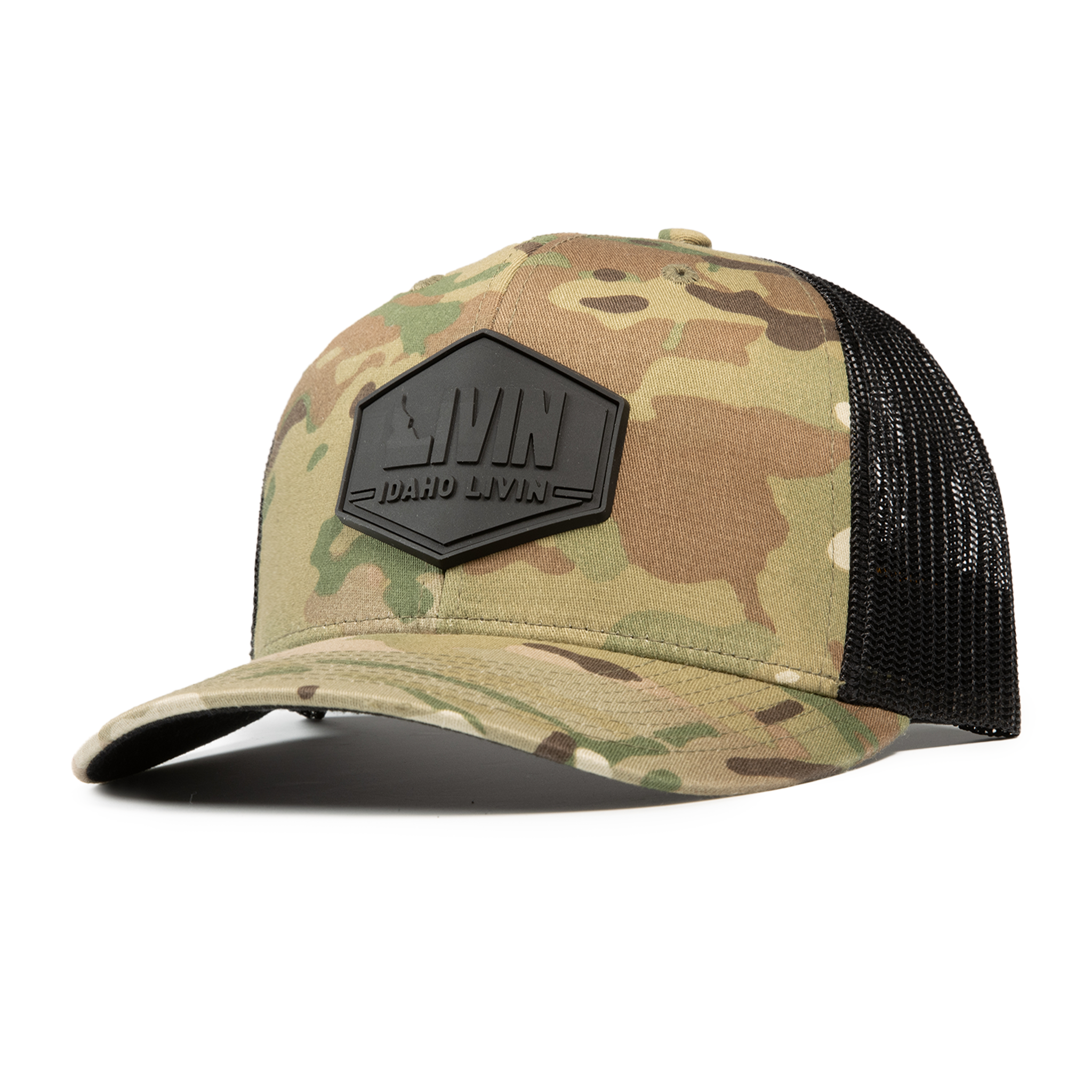 Hex Patch Multicam Trucker Hat