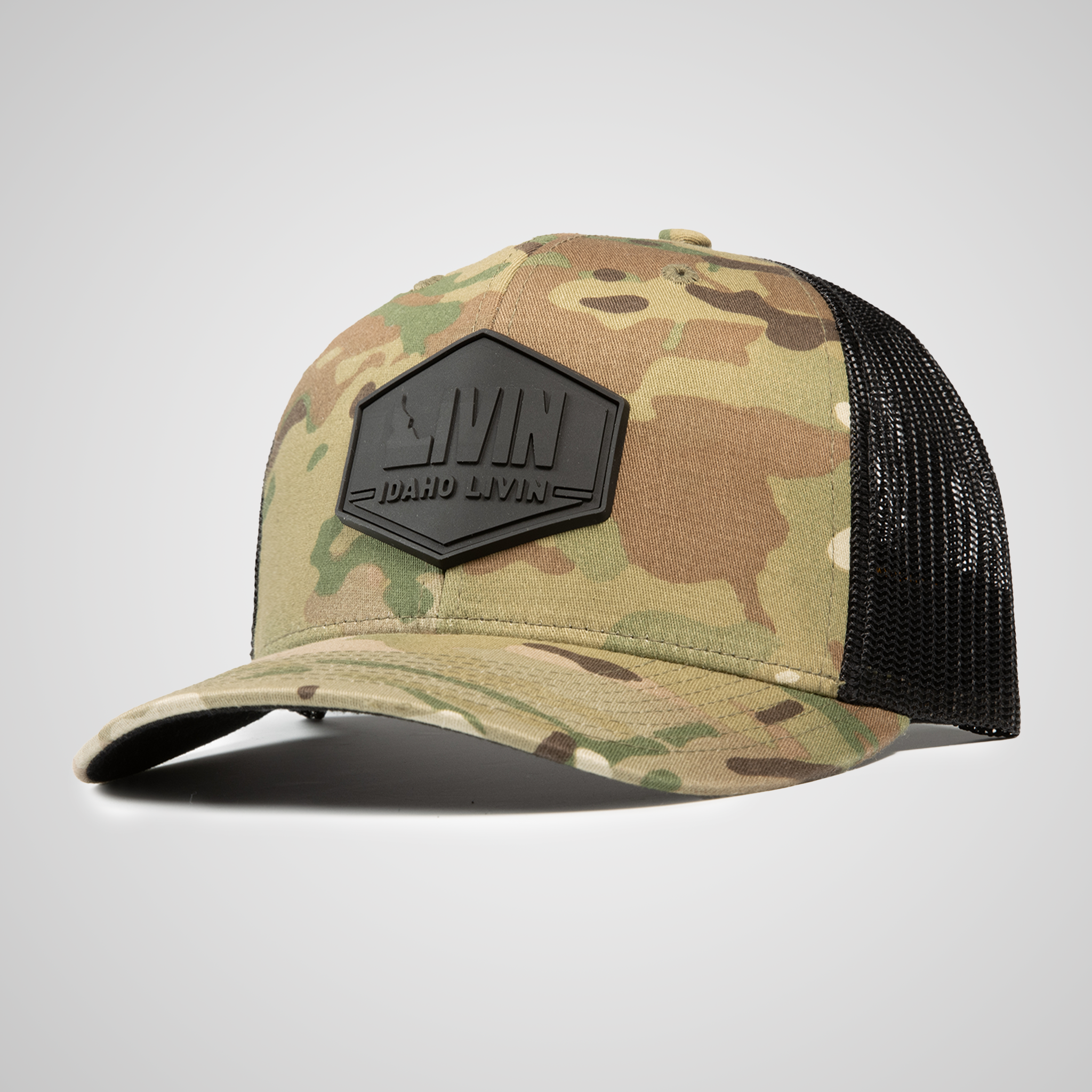 Hex Patch Multicam Trucker Hat