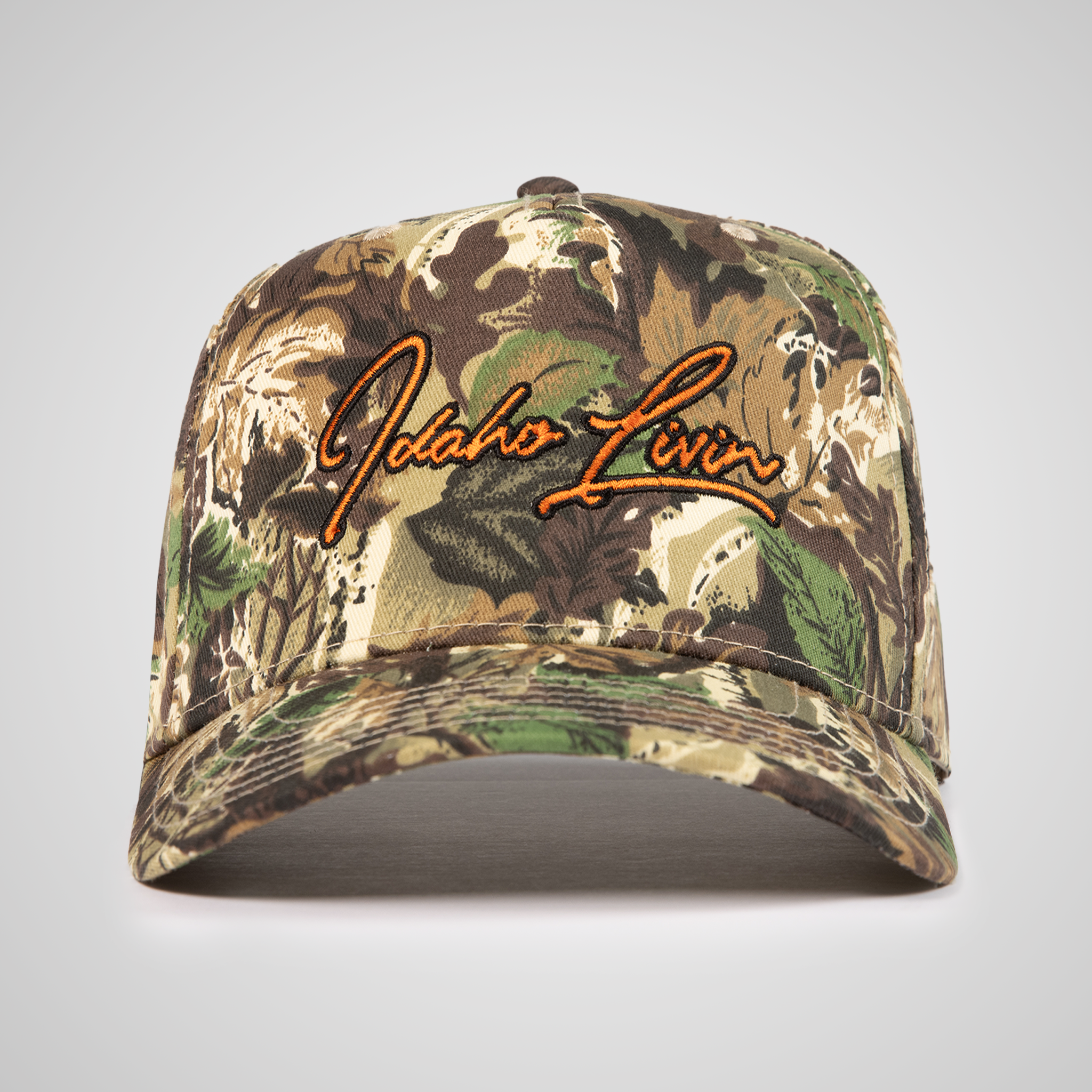 Camo Script Retro Hat