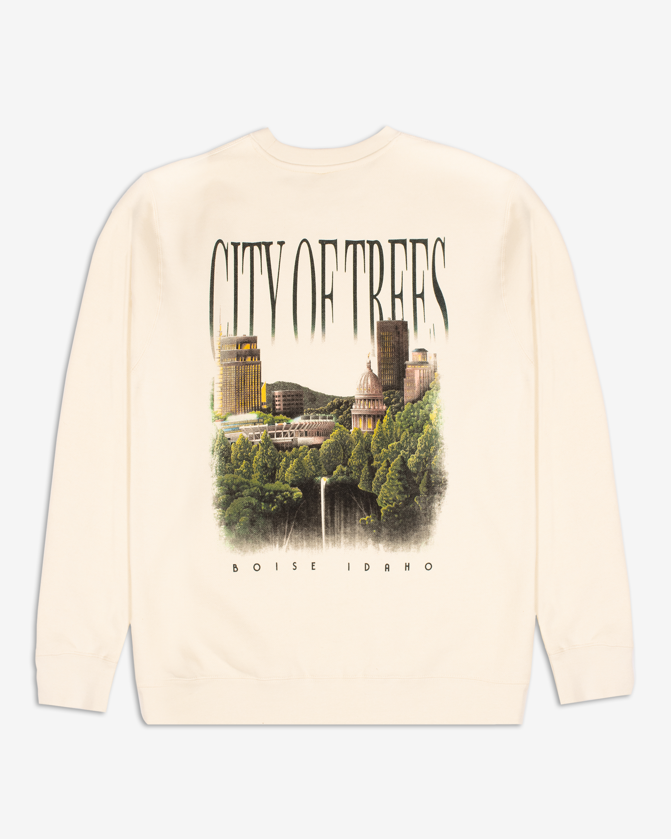 Unisex City Of Trees Heavyweight Crewneck