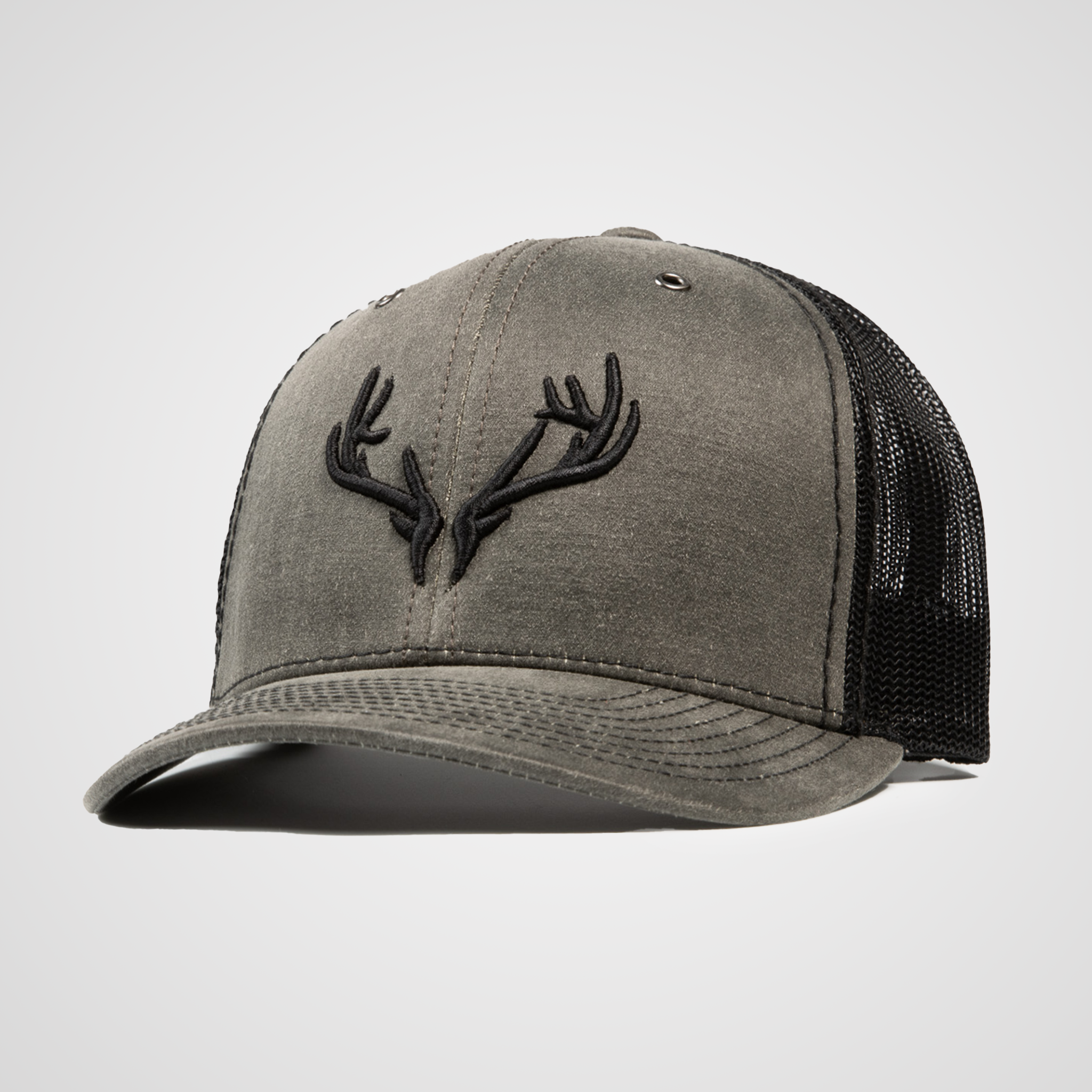 Stealth Elk Canvas Trucker Hat