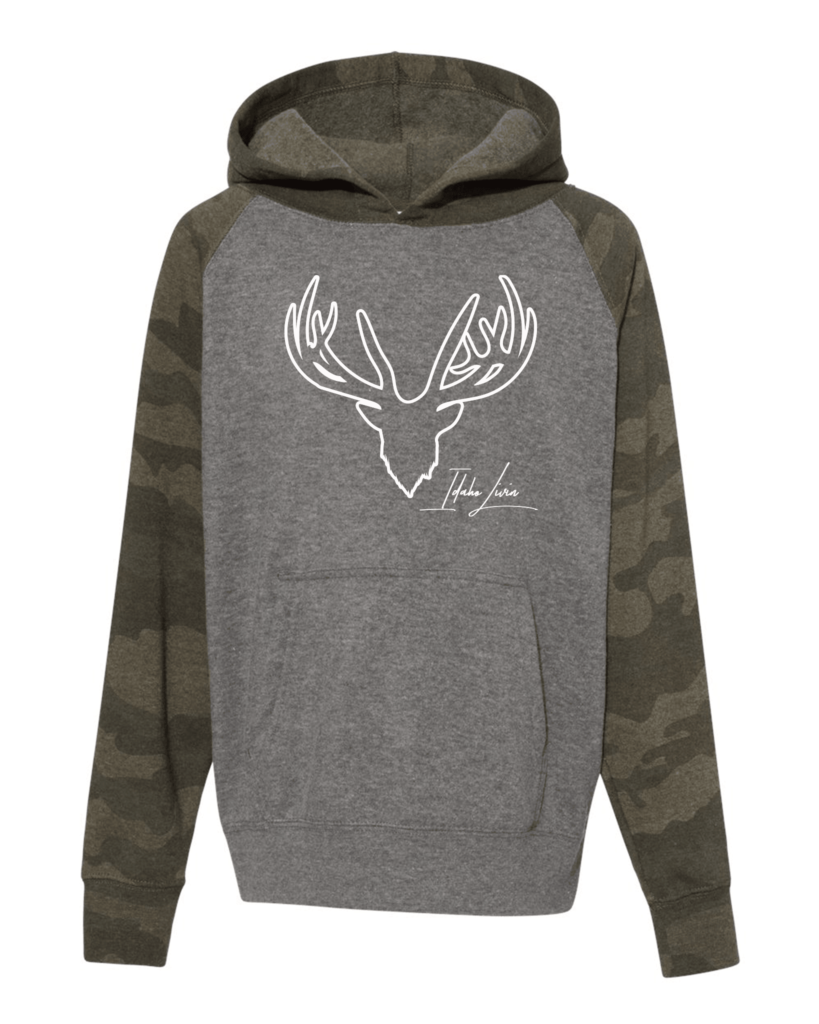 Elk Youth Hoodie - Idaho Livin