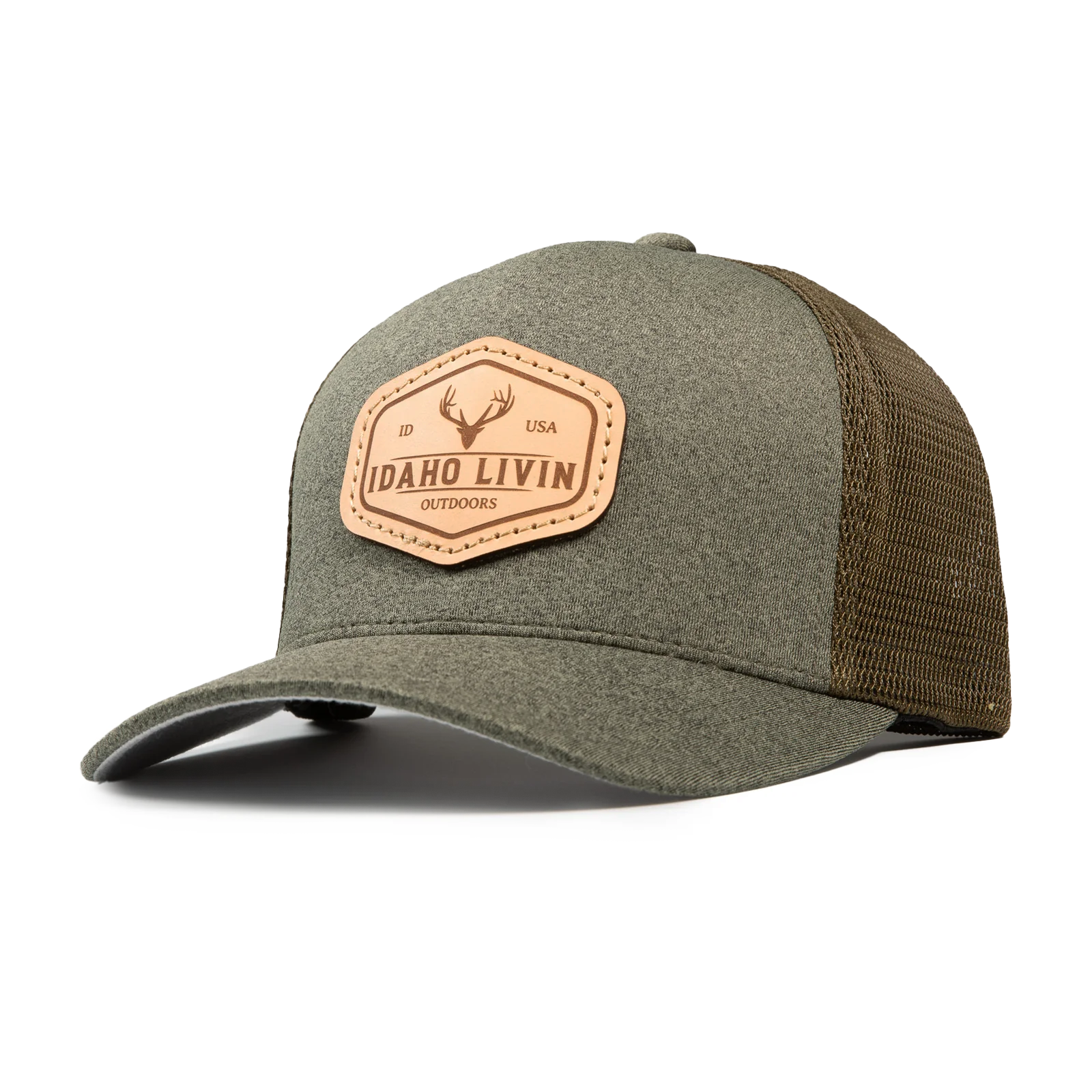 Elk Hex FlexFit Meshback Hat