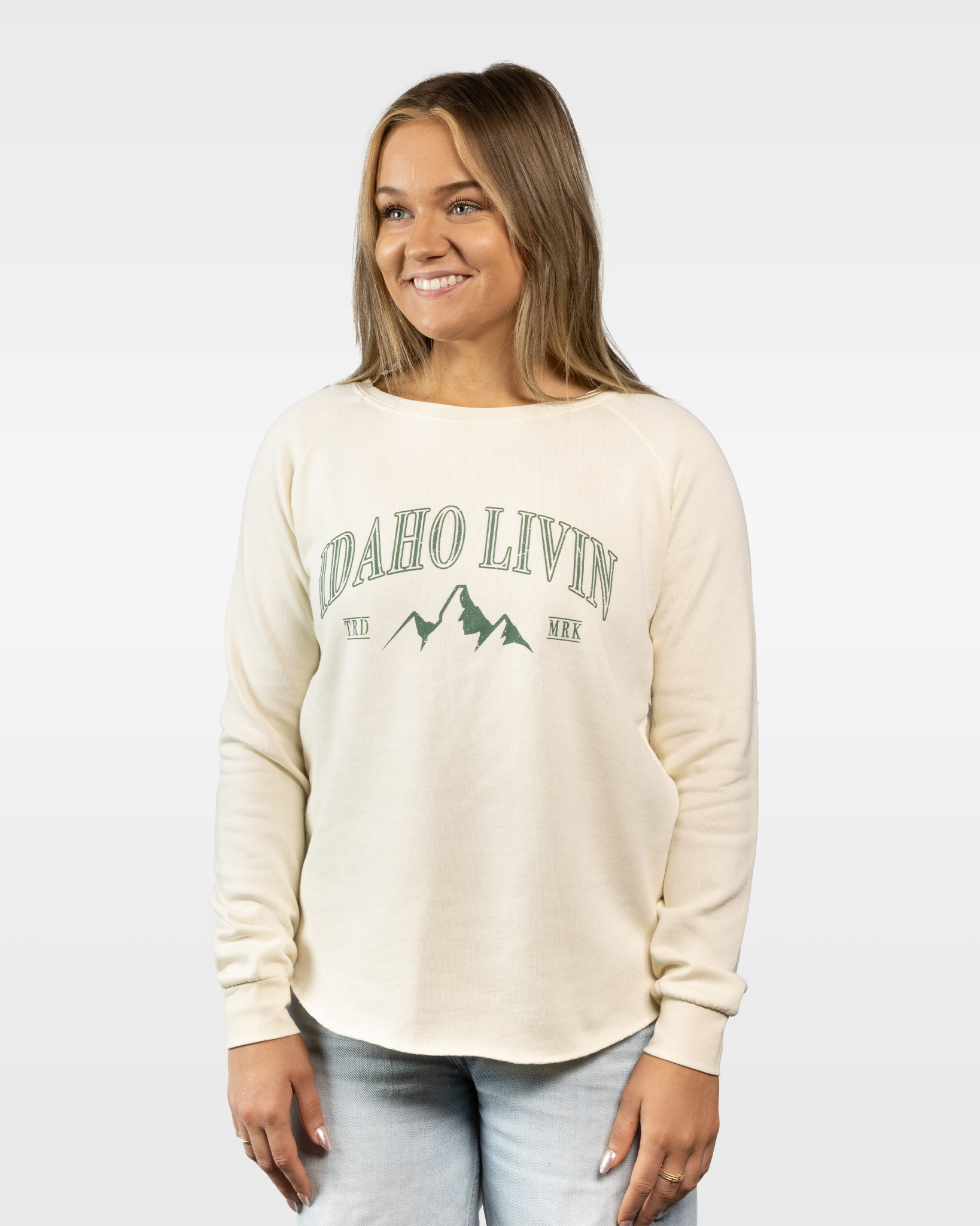 Idaho Peaks Women's Crewneck