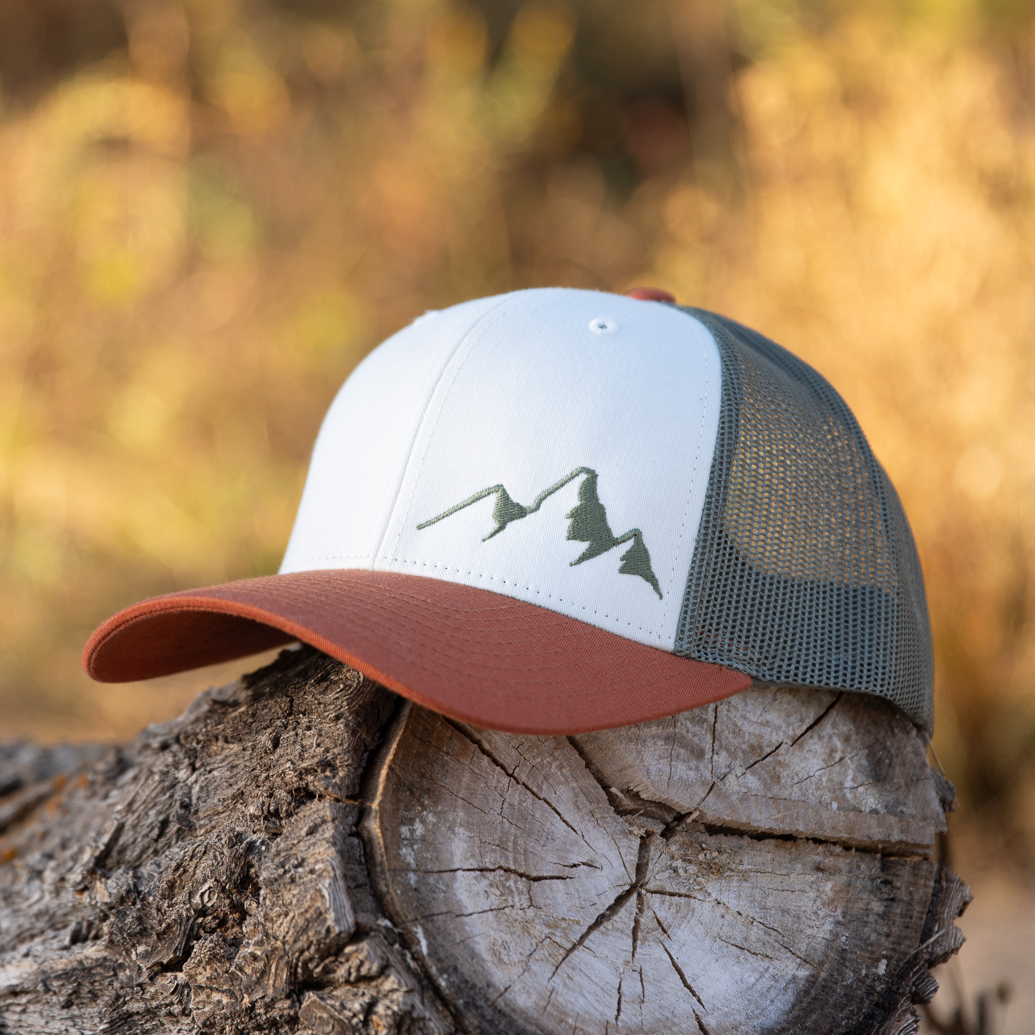 Mountain Peak Low Profile Trucker Hat