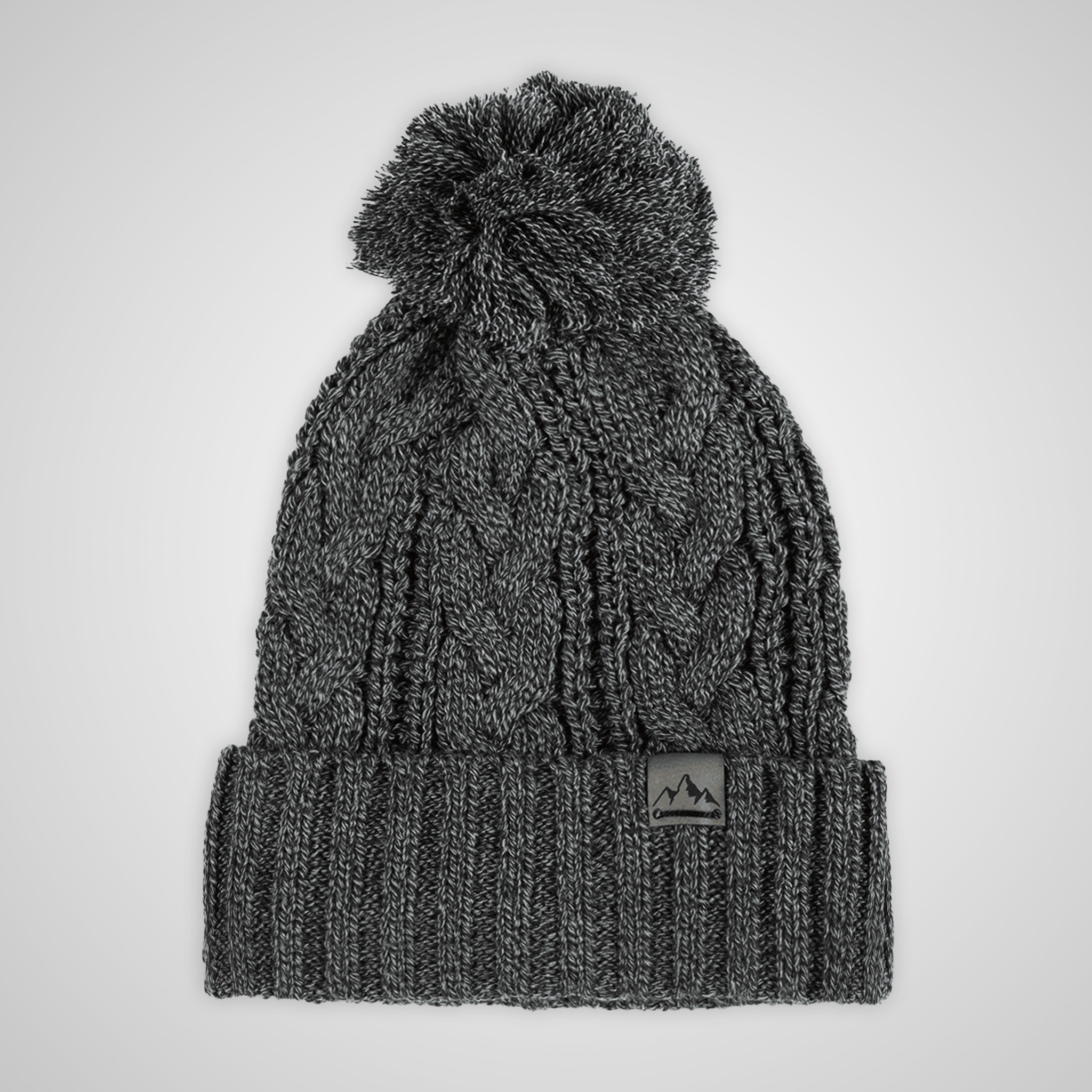 Women's Peak Beanie | Black Heather