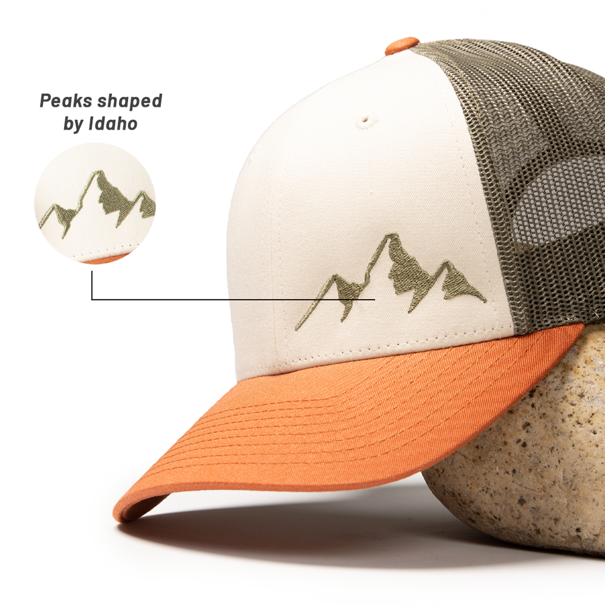 Mountain Peak Low Profile Trucker Hat