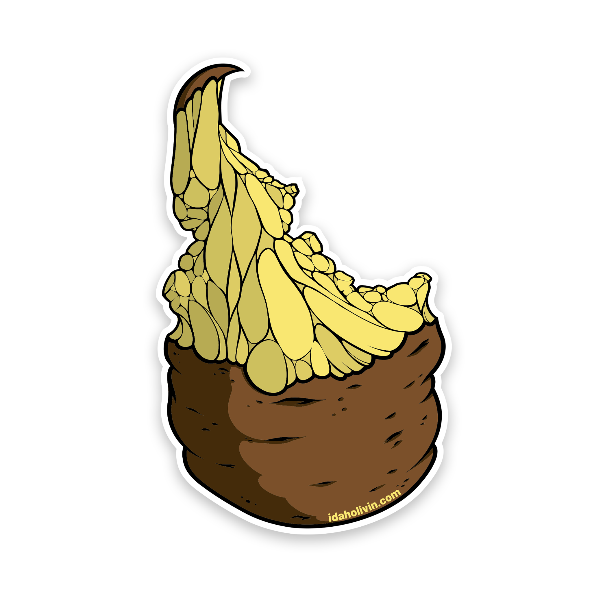 Idaho Potato Sticker