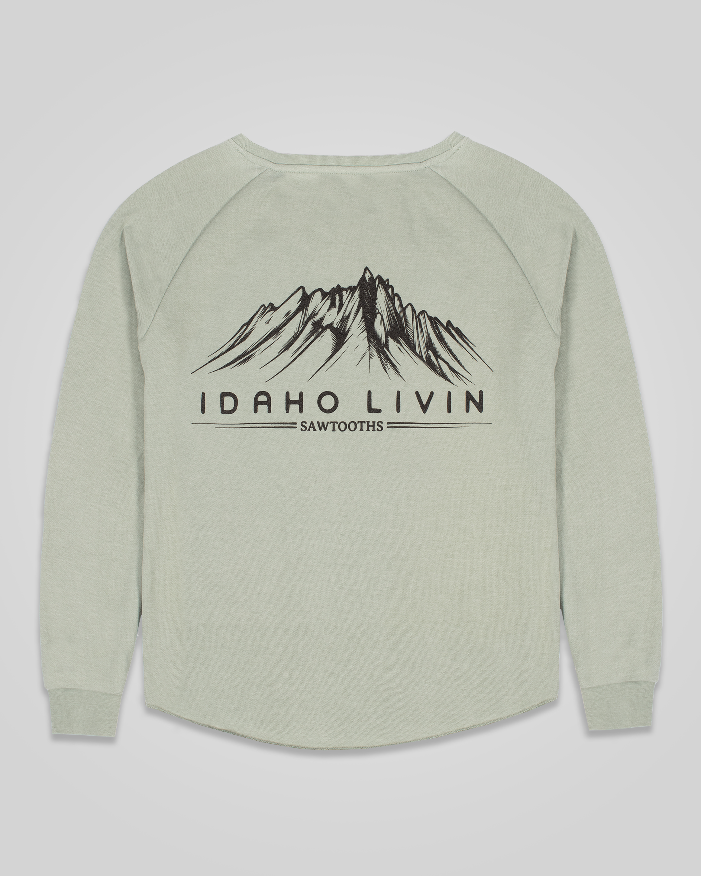 Womens Sawtooth Crewneck